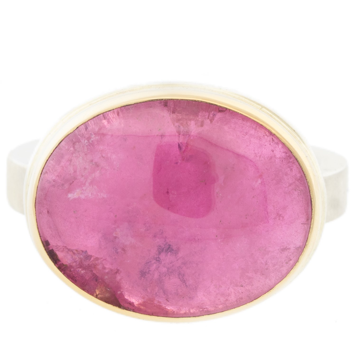 gold ring with tourmaline by jewelry designer jamie joseph