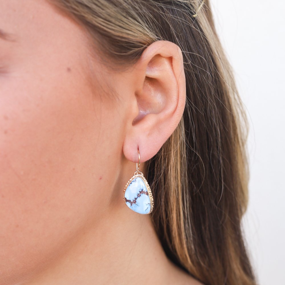 Jamie Joseph Trunk Show: Khazakhstani turquoise earrings