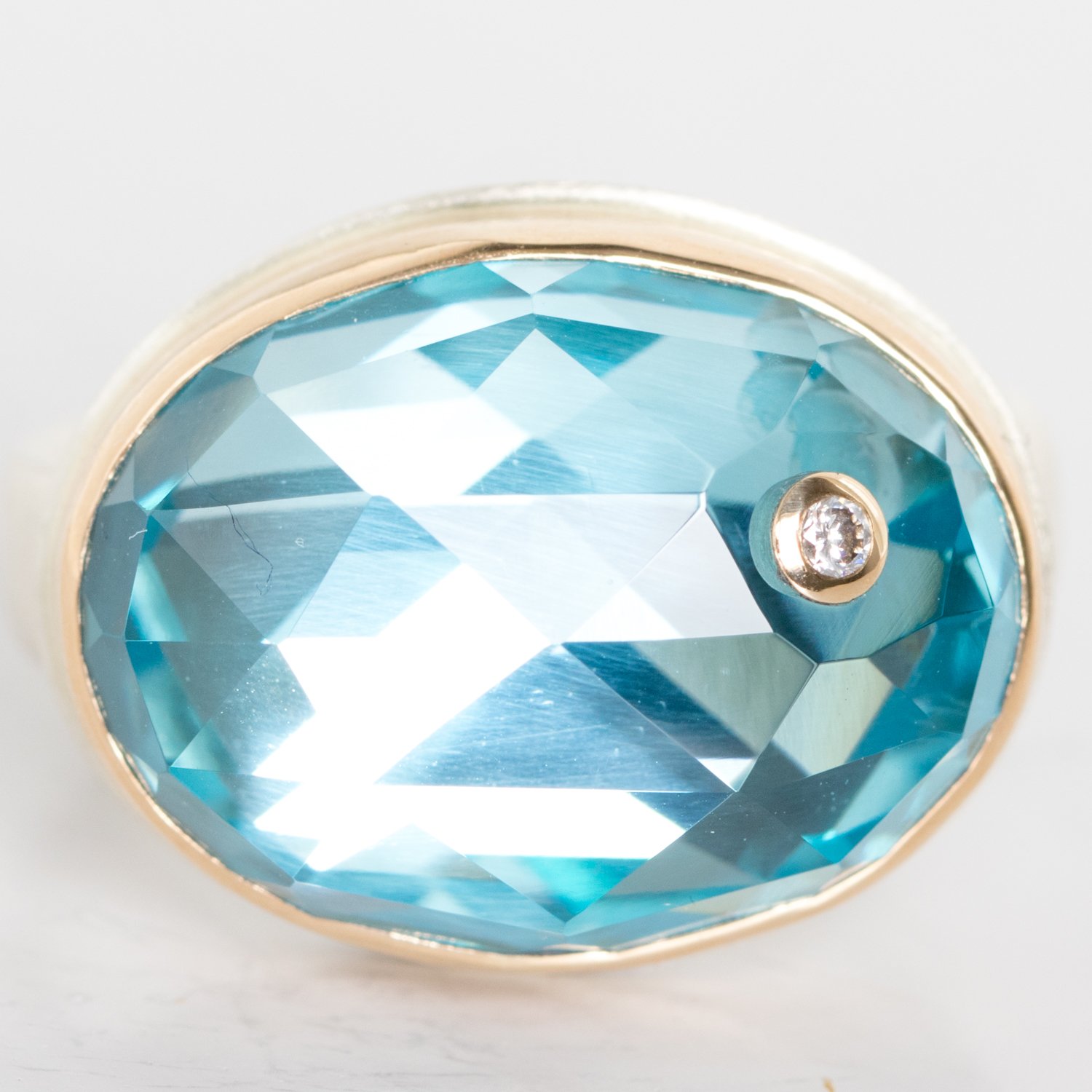 Jamie Joseph Trunk Show: Sky blue topaz ring