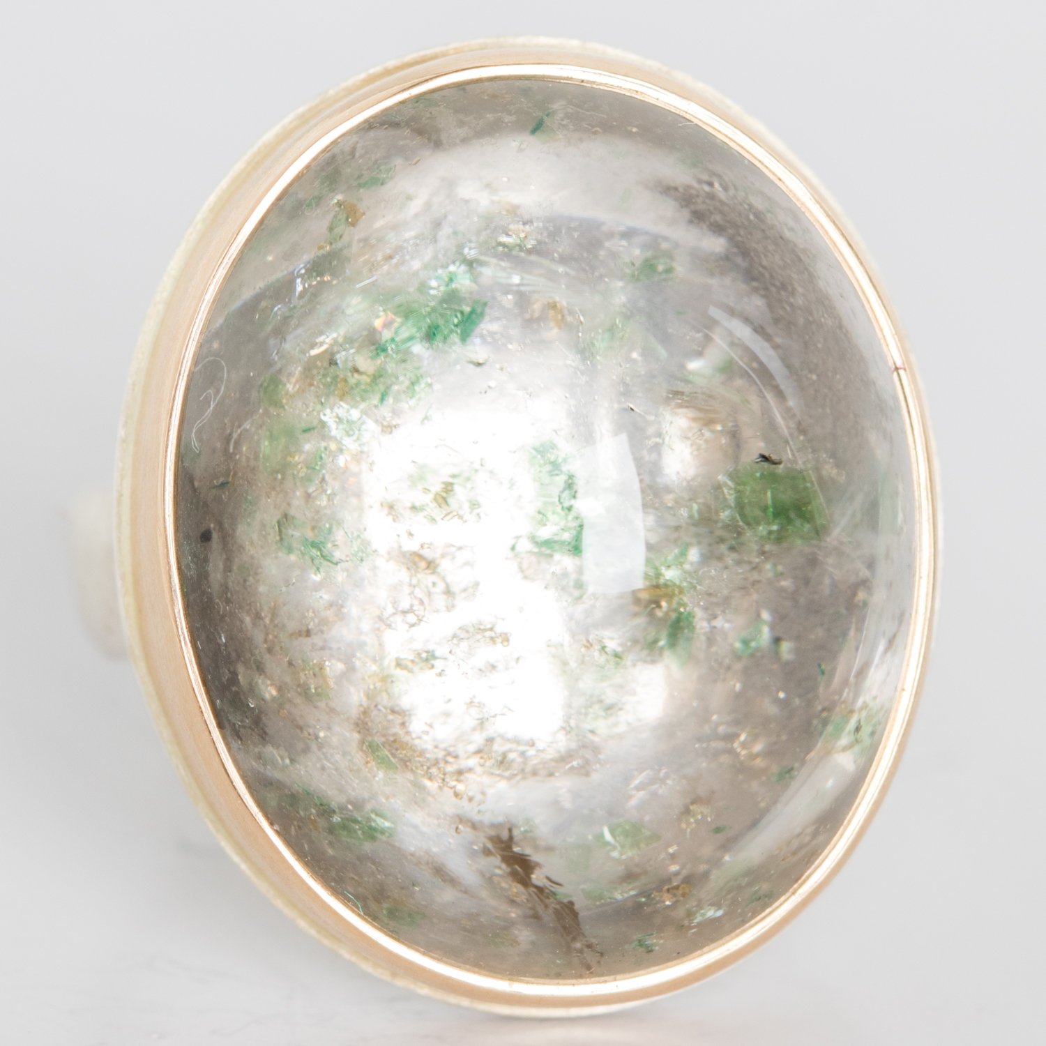 Jamie Joseph Trunk Show: Oval Cabochon Rock Crystal Ring
