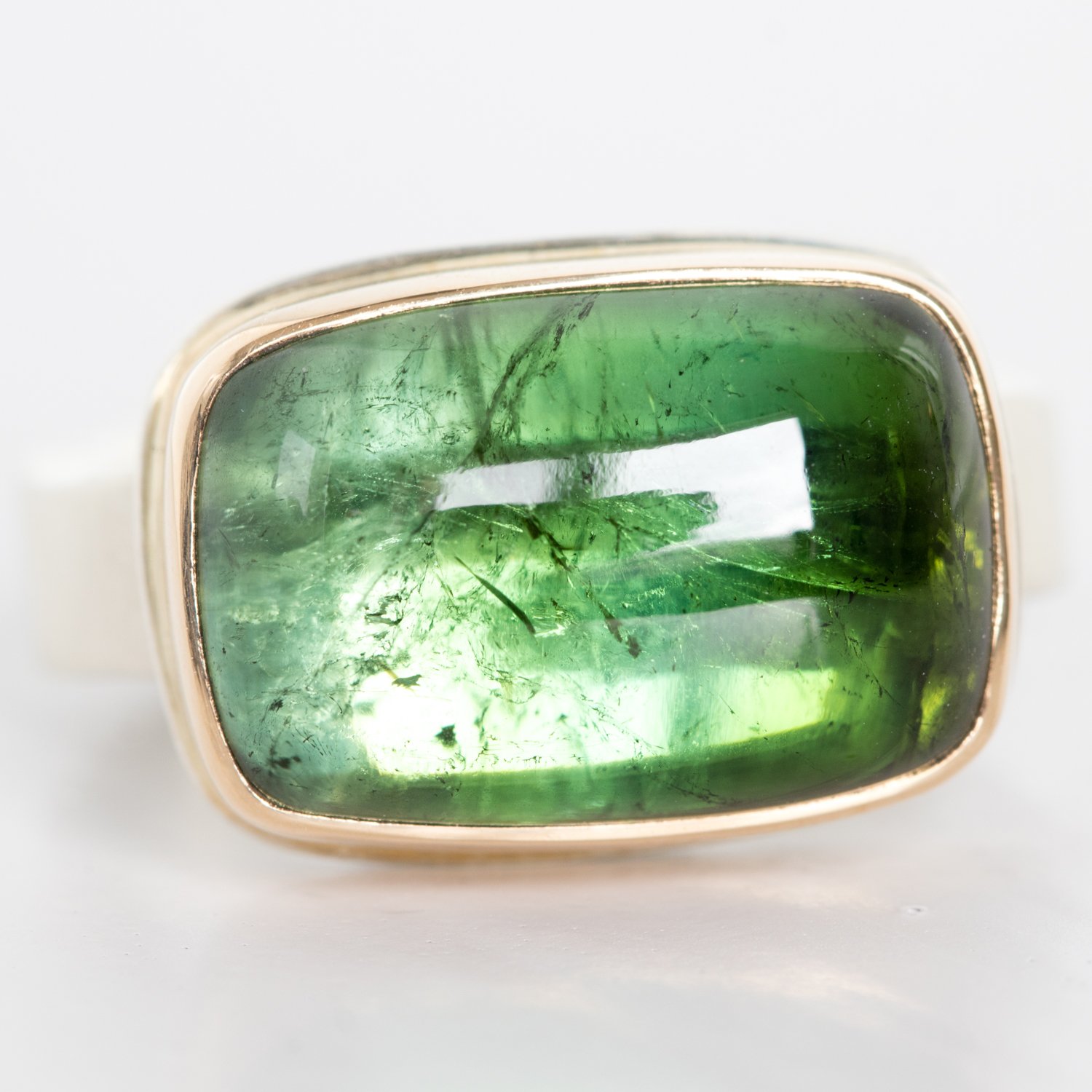 Jamie Joseph Trunk Show: Rectangular Green Tourmaline Ring