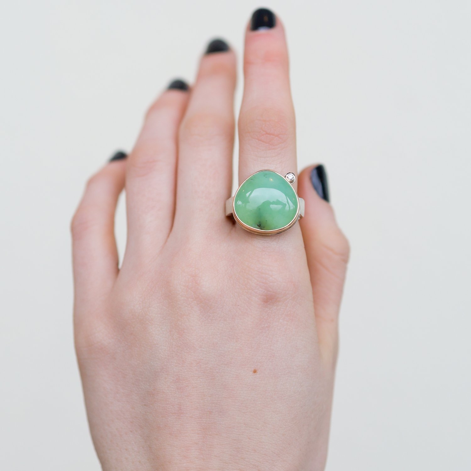 Jamie Joseph Trunk Show: Chrysoprase ring