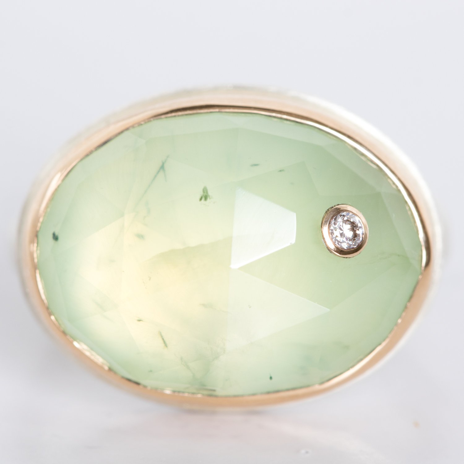 Jamie Joseph Trunk Show: Oval Prehnite Ring