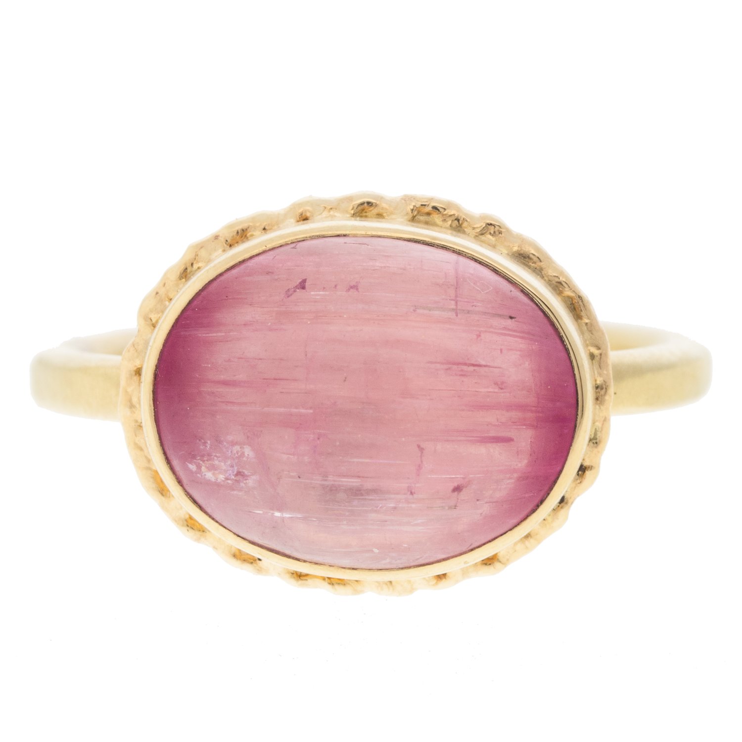 Jamie Joseph:small oval Pink tourmaline ring