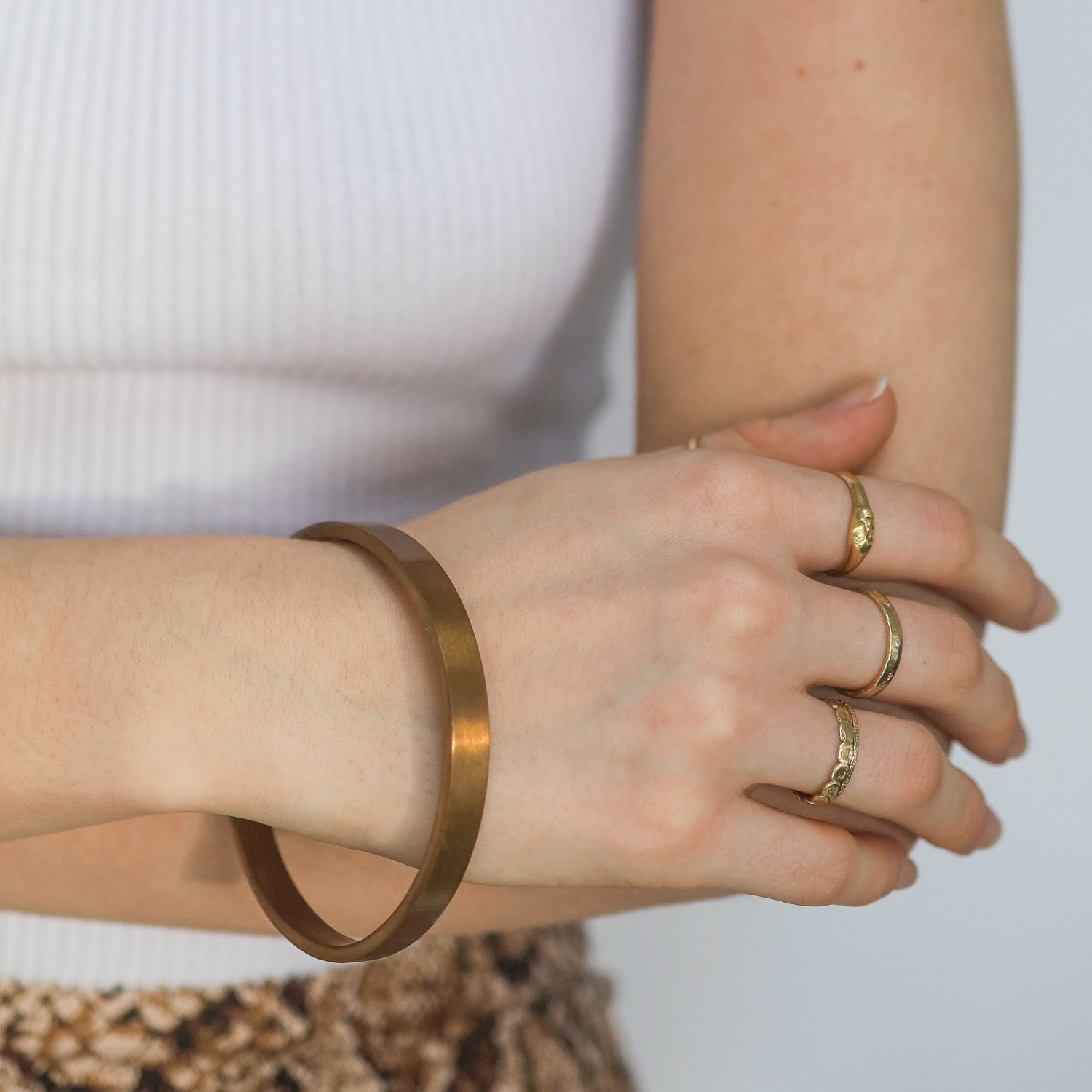 Marmol Radziner: Circular Bangle in Natural