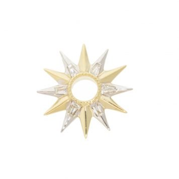 Three Stories Jewelry: Single Open  large Starburst Charms
