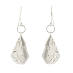 Kaylin Hertel: Petal drop pair sterling silver