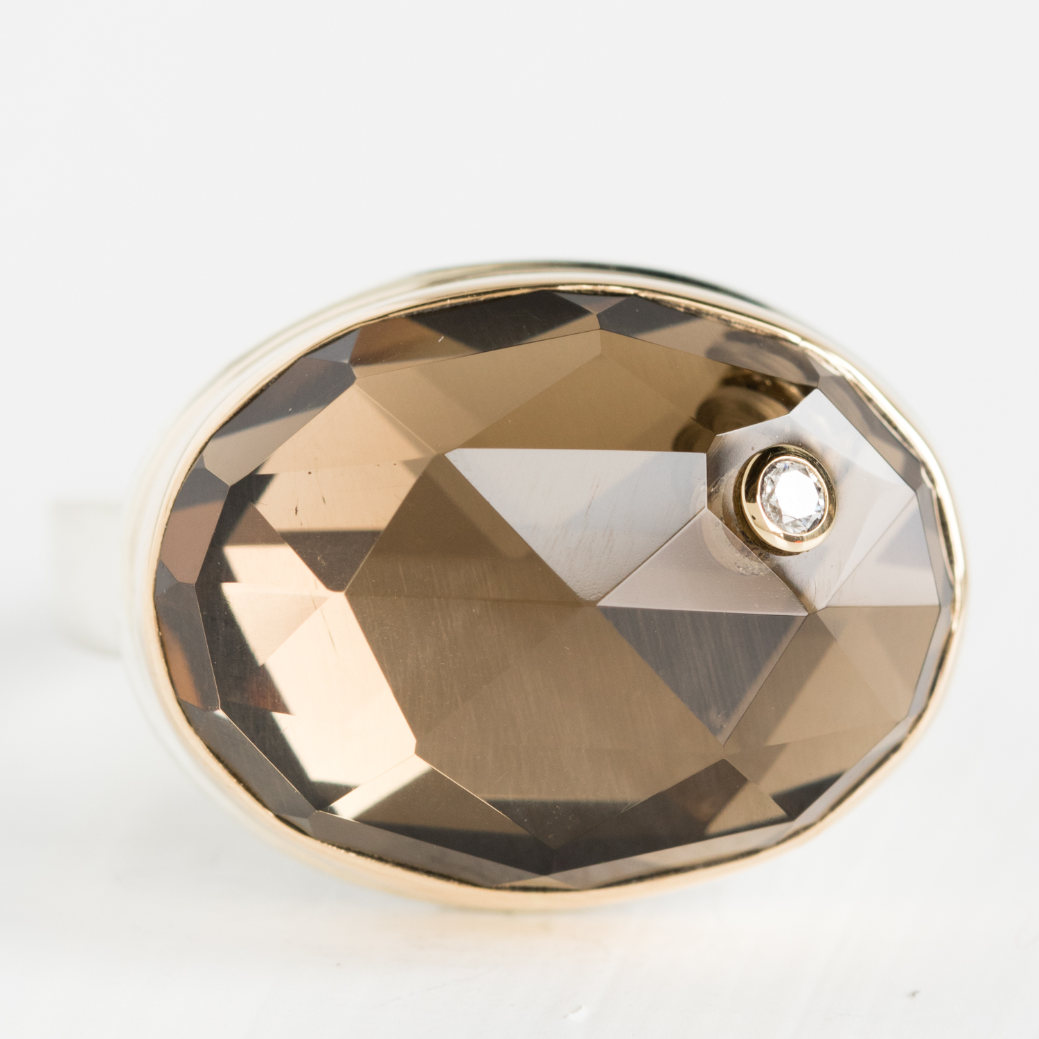 Jamie Joseph Trunk Show:Ring 19,Smoky quartz