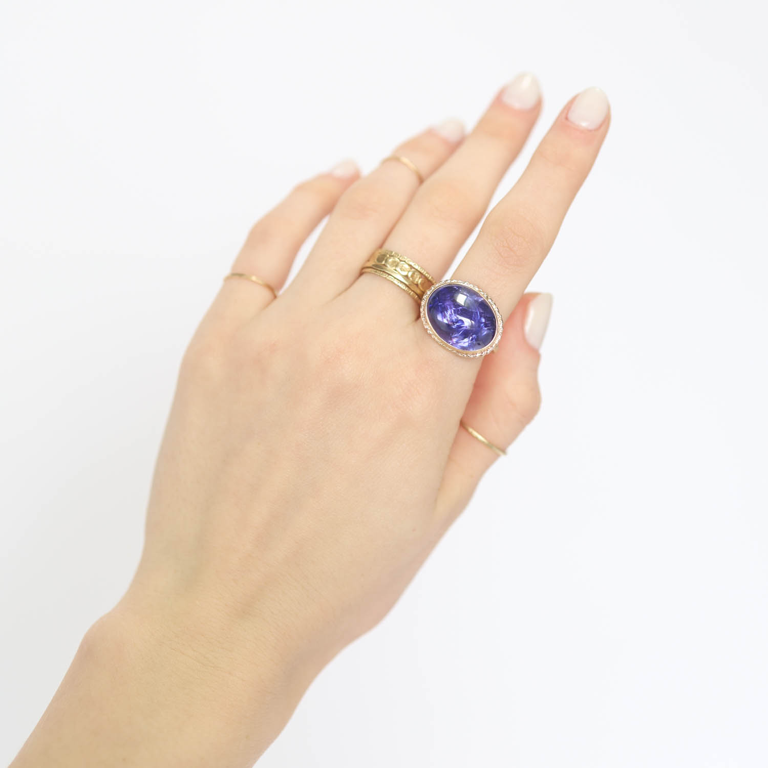 Jamie Joseph Trunk Show: Ring 166,Tanzanite