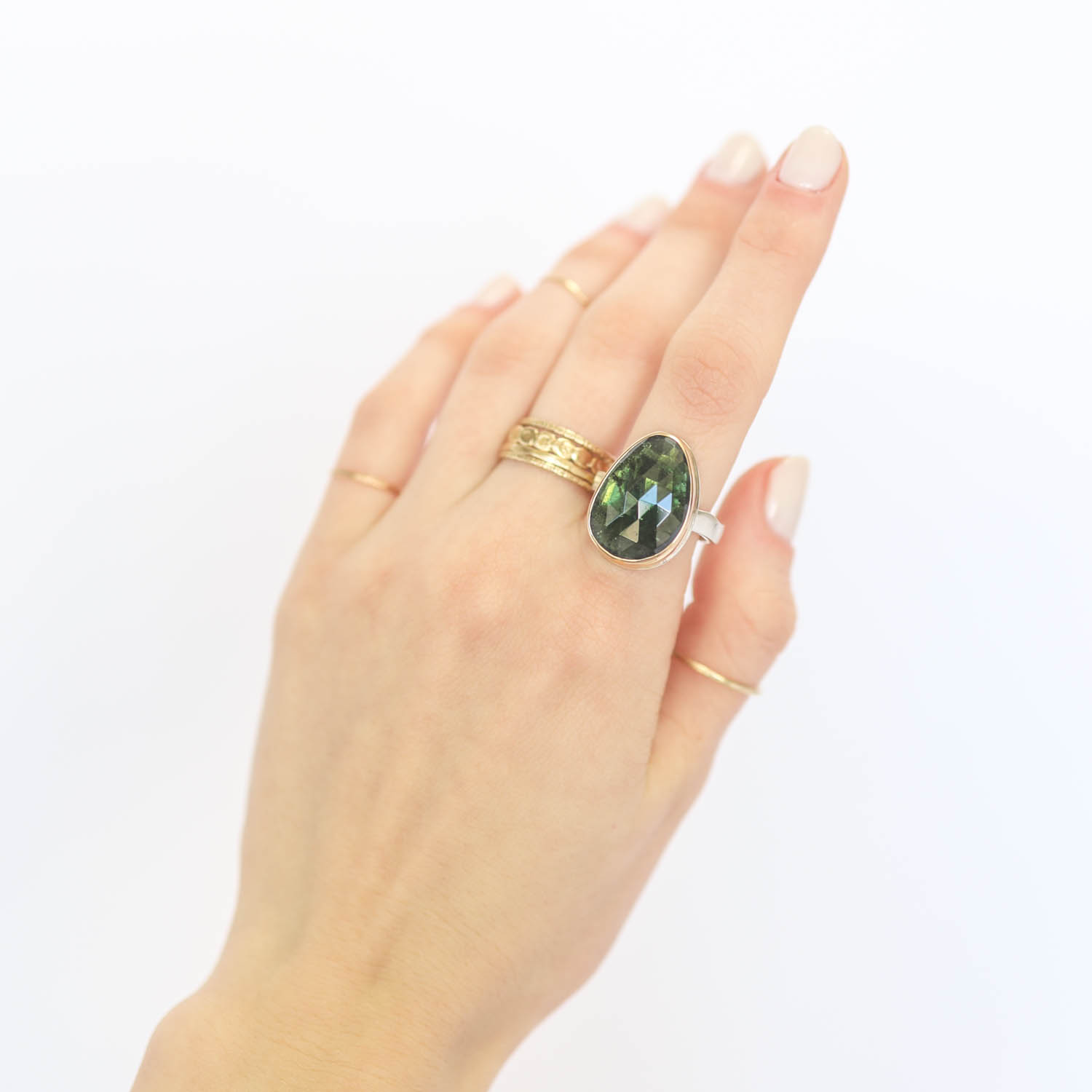 Jamie Joseph Trunk Show:Ring 39,Green tourmaline