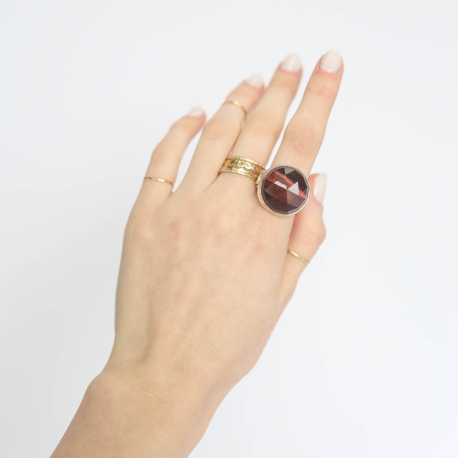 Jamie Joseph Trunk Show: Ring 107,Blood Tiger's eye