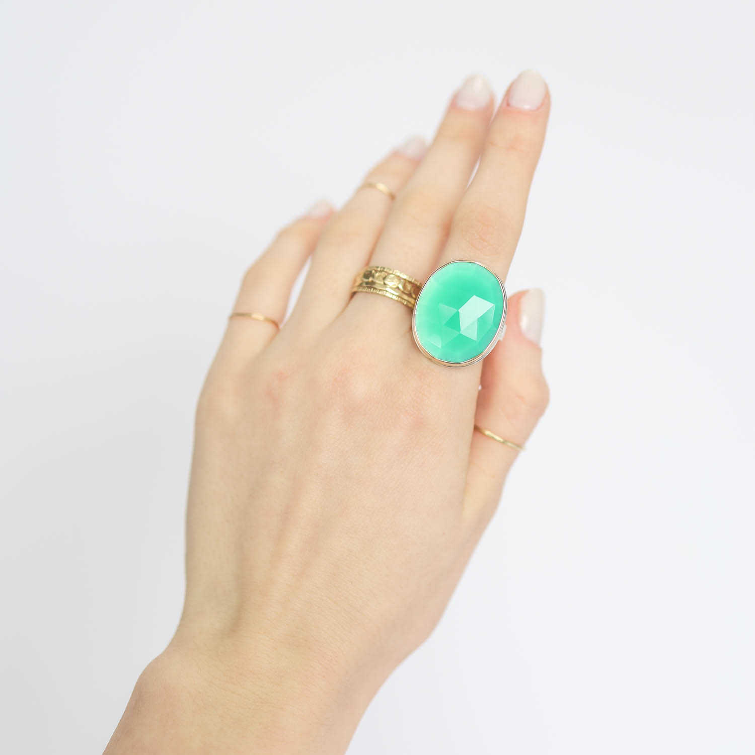 Jamie Joseph Trunk Show: Ring 119,Green Onyx