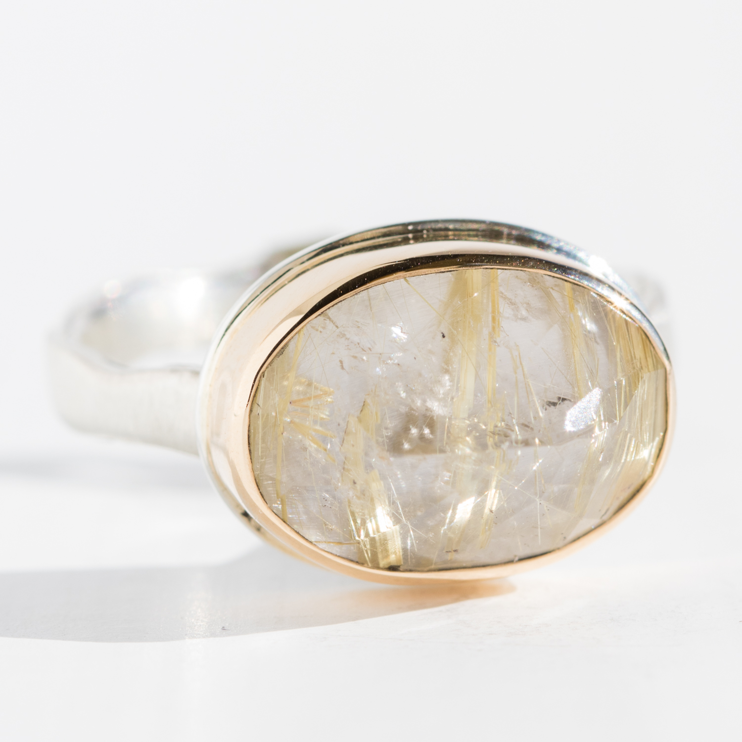 Jamie Joseph Trunk Show: Ring 99,Golden rutilated quartz