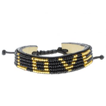 Love is Project:Bracelet, LOVE, Black/Gold