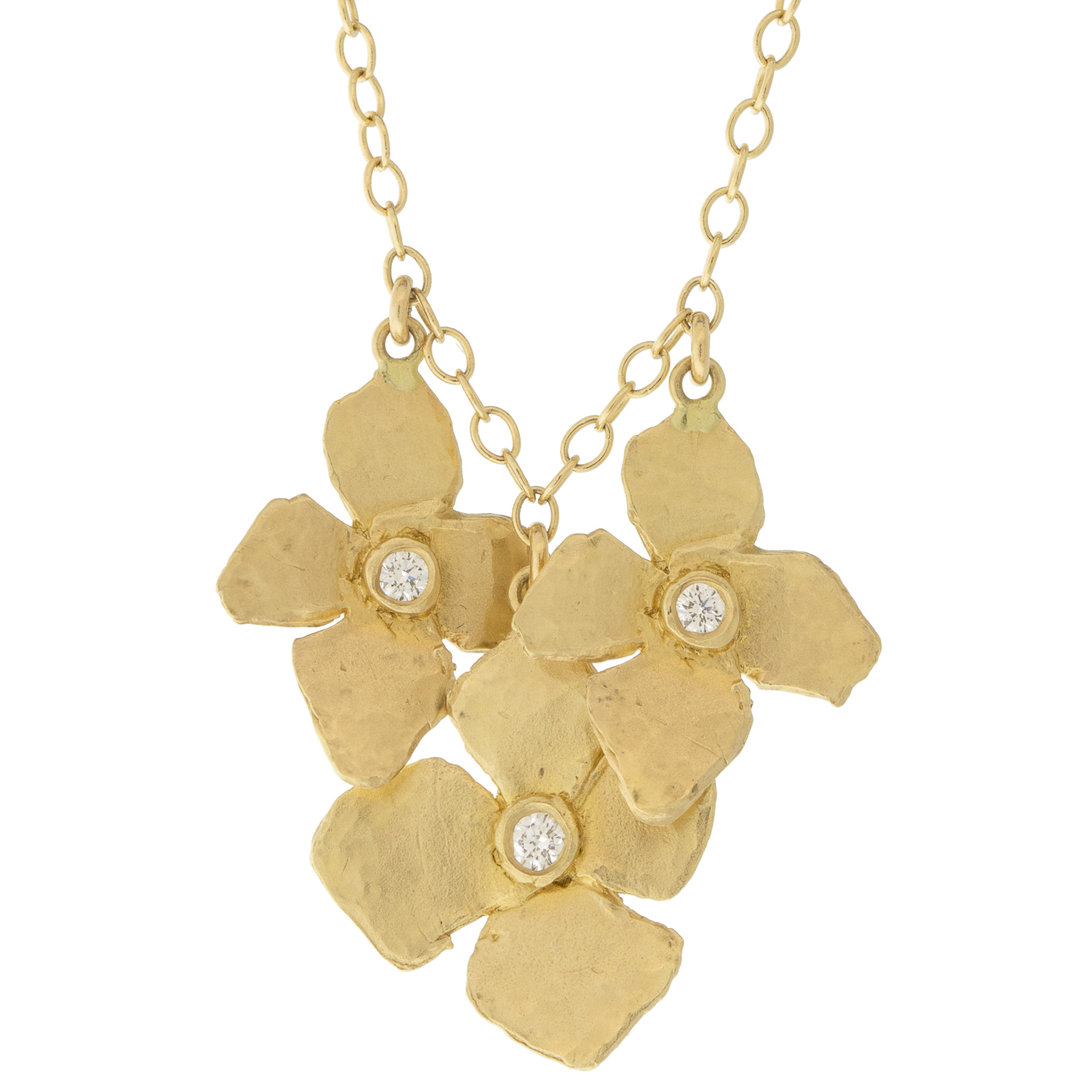 Victoria Cunningham Trunk Show: 14K Hydrangea bouquet