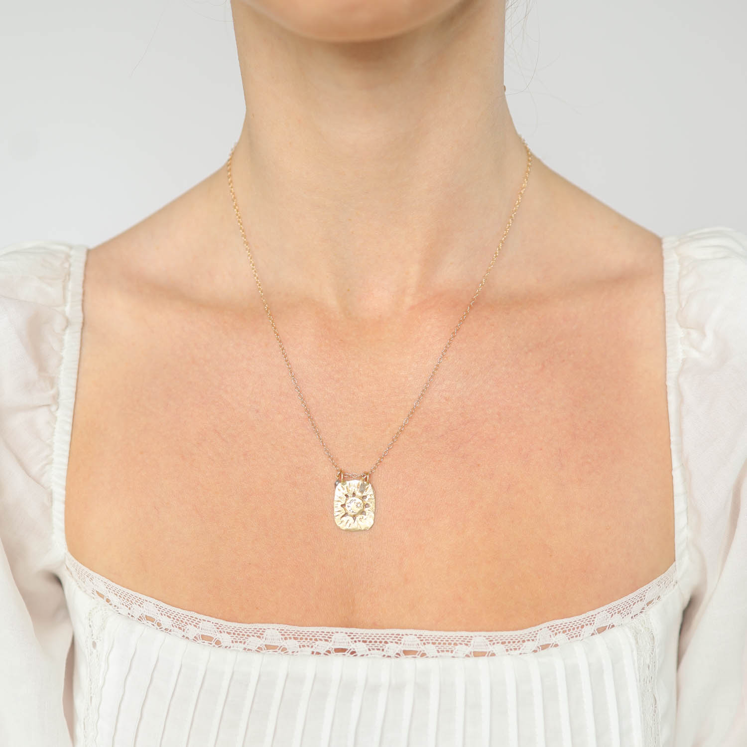 Victoria Cunningham Trunk Show: 14K Dream Catcher w/Diamond- Eclipse .48TCW