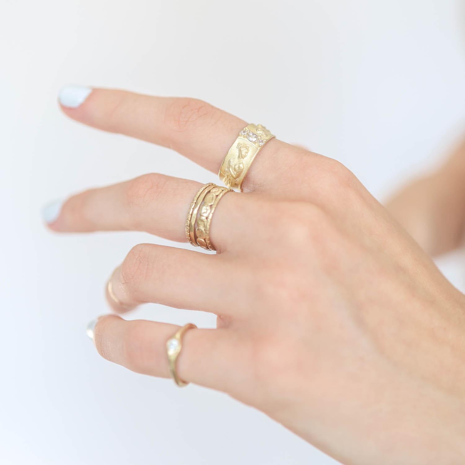 Atelier Narcé: Venus Hope Ring, size 6 1/2