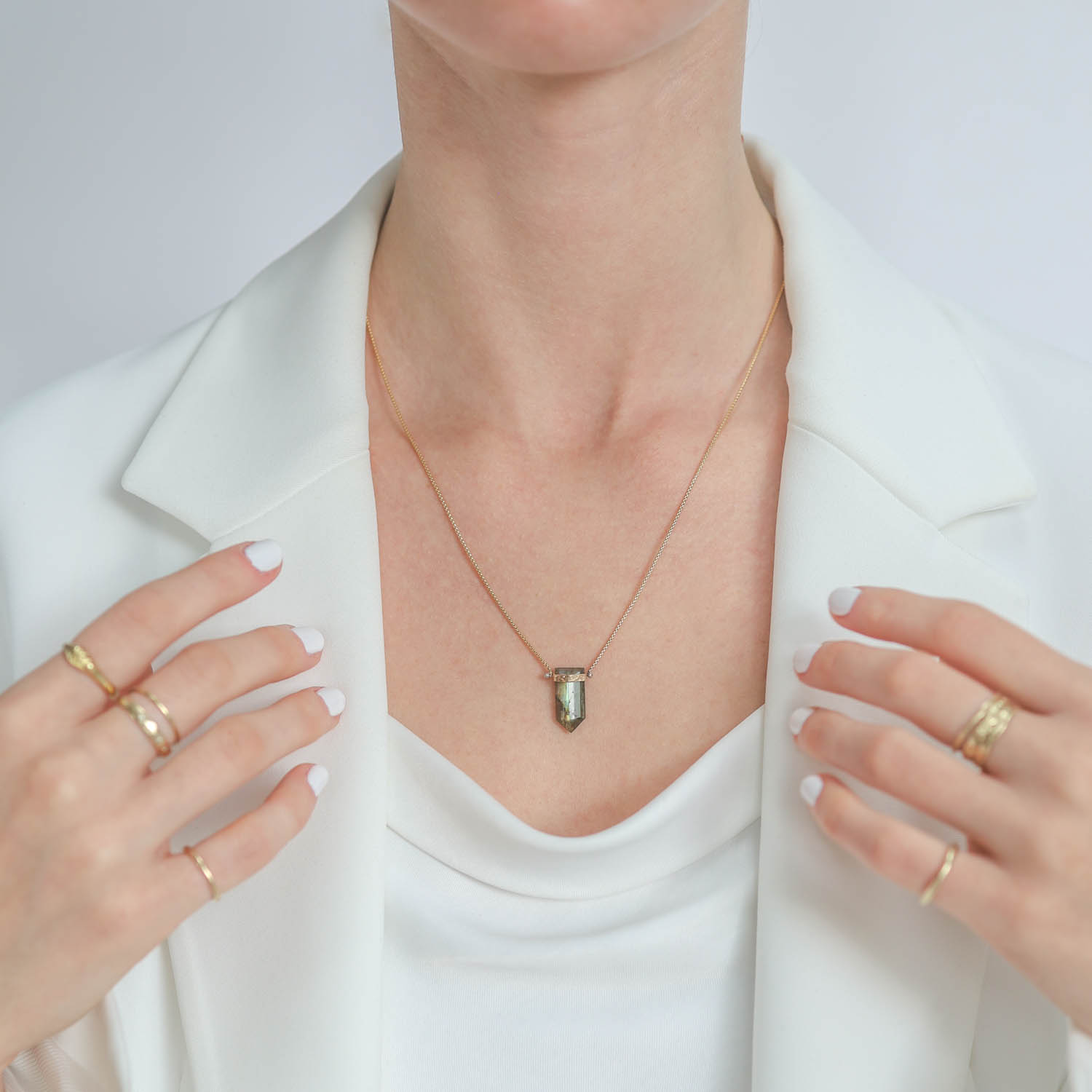LuLu: Devi Labradorite Necklace