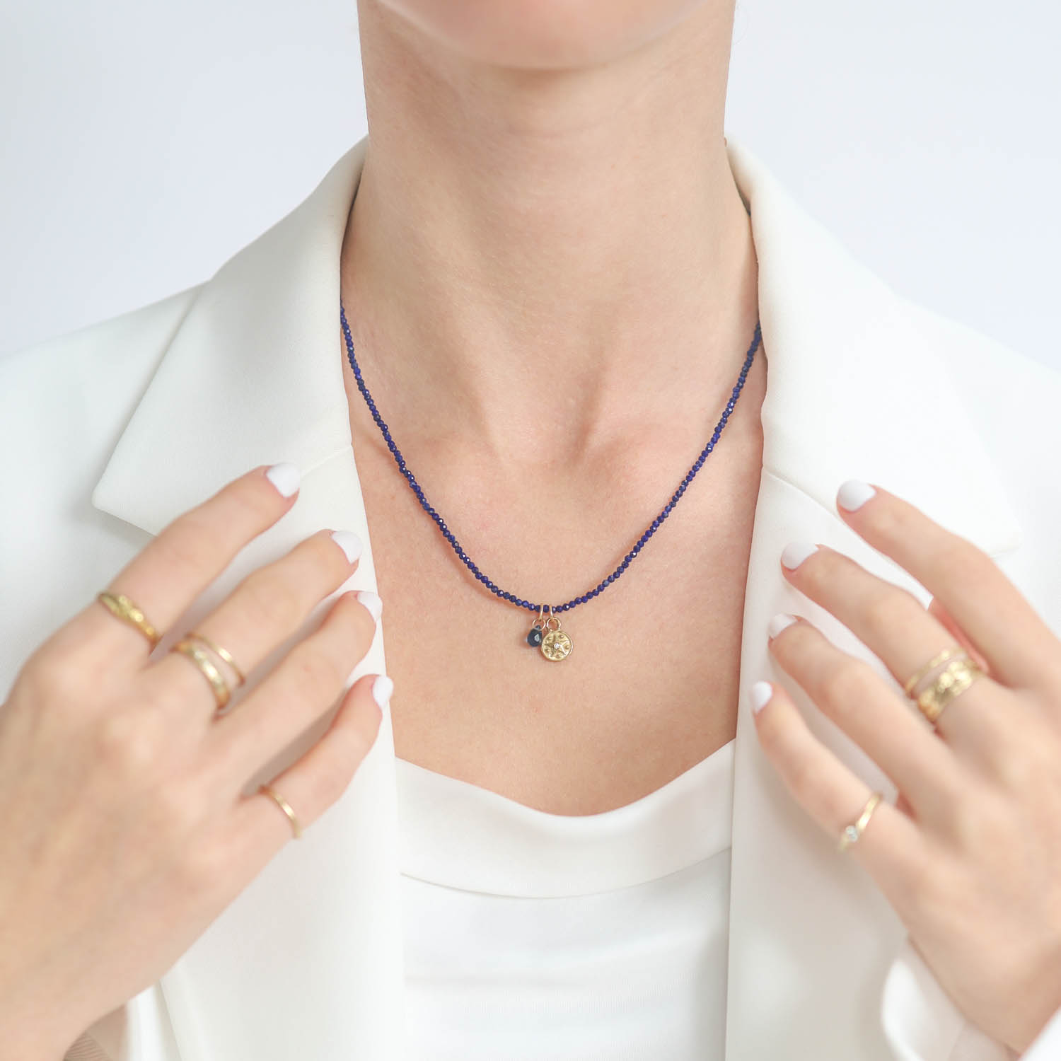 LuLu: Lapis/Carina Ojai Necklace