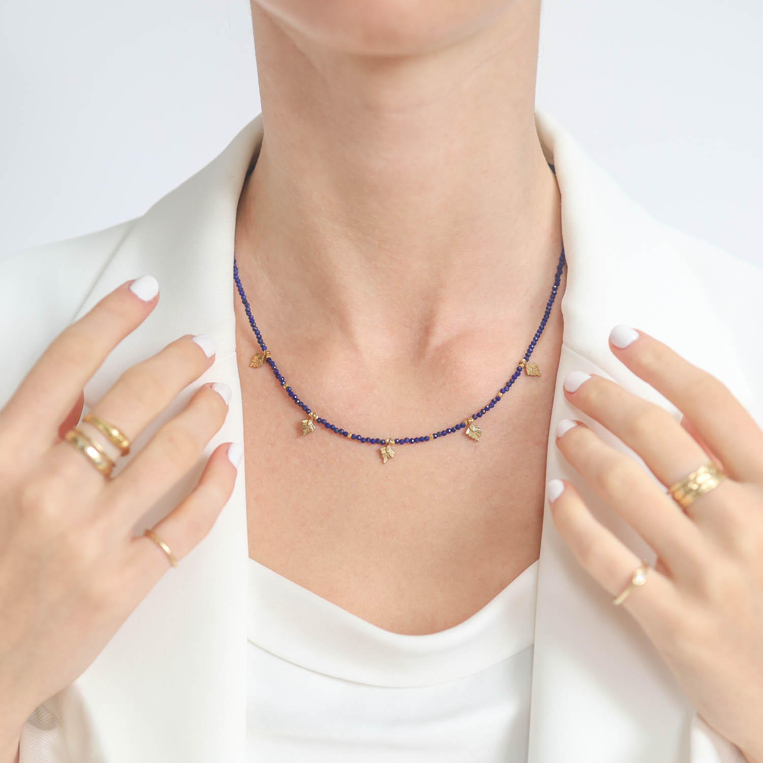 LuLu: Salina Lapis Necklace