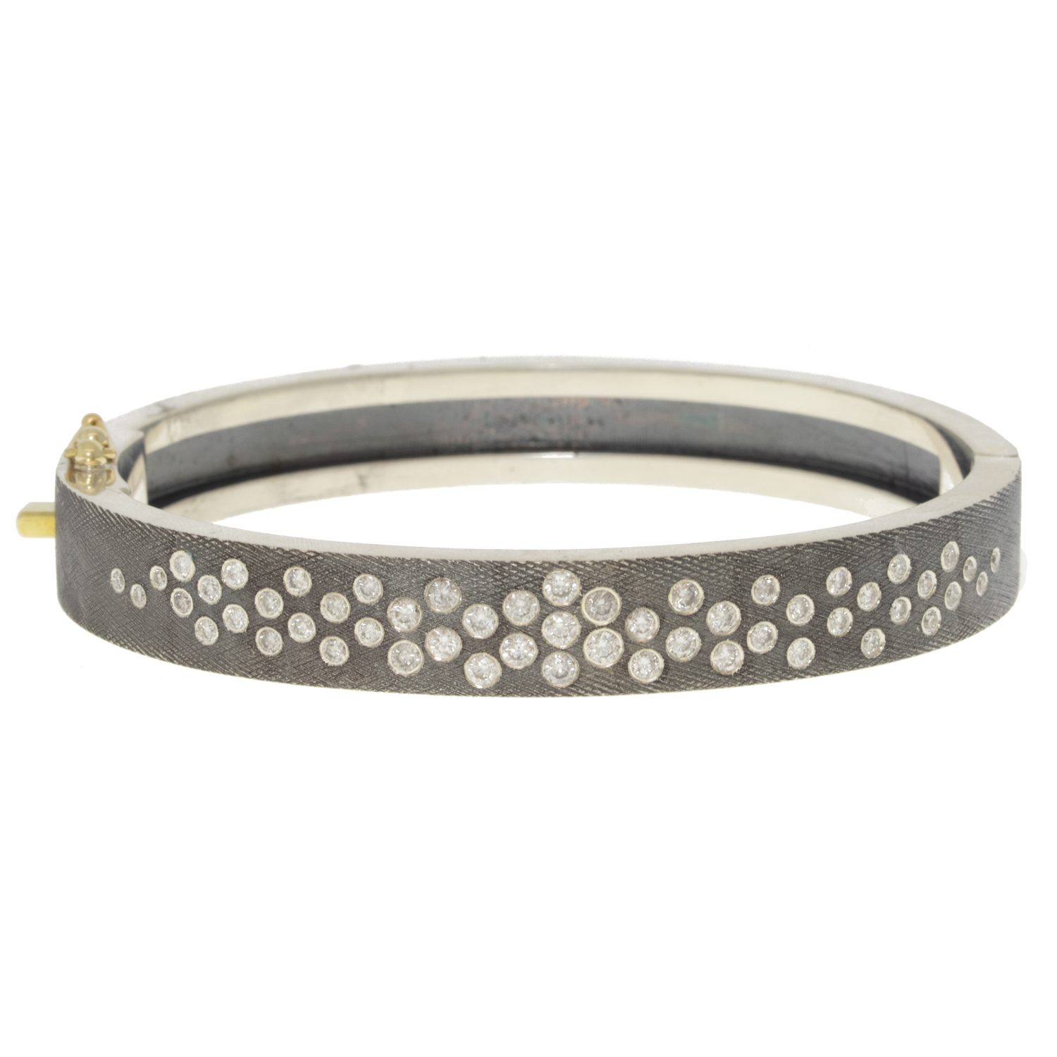 Rene Escobar Trunk Show: Bangle, Aria 8mm SS,0.95ct diamonds,Medium