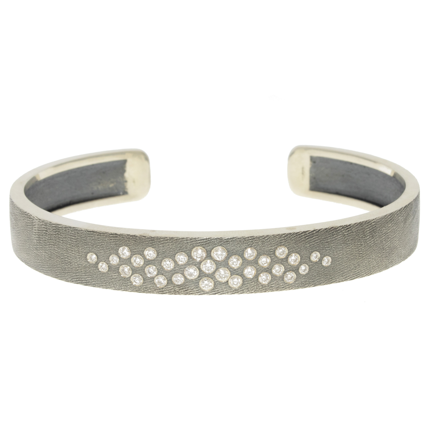 Rene Escobar Trunk Show: Cuff, Aria 8mm, SS, Diamonds