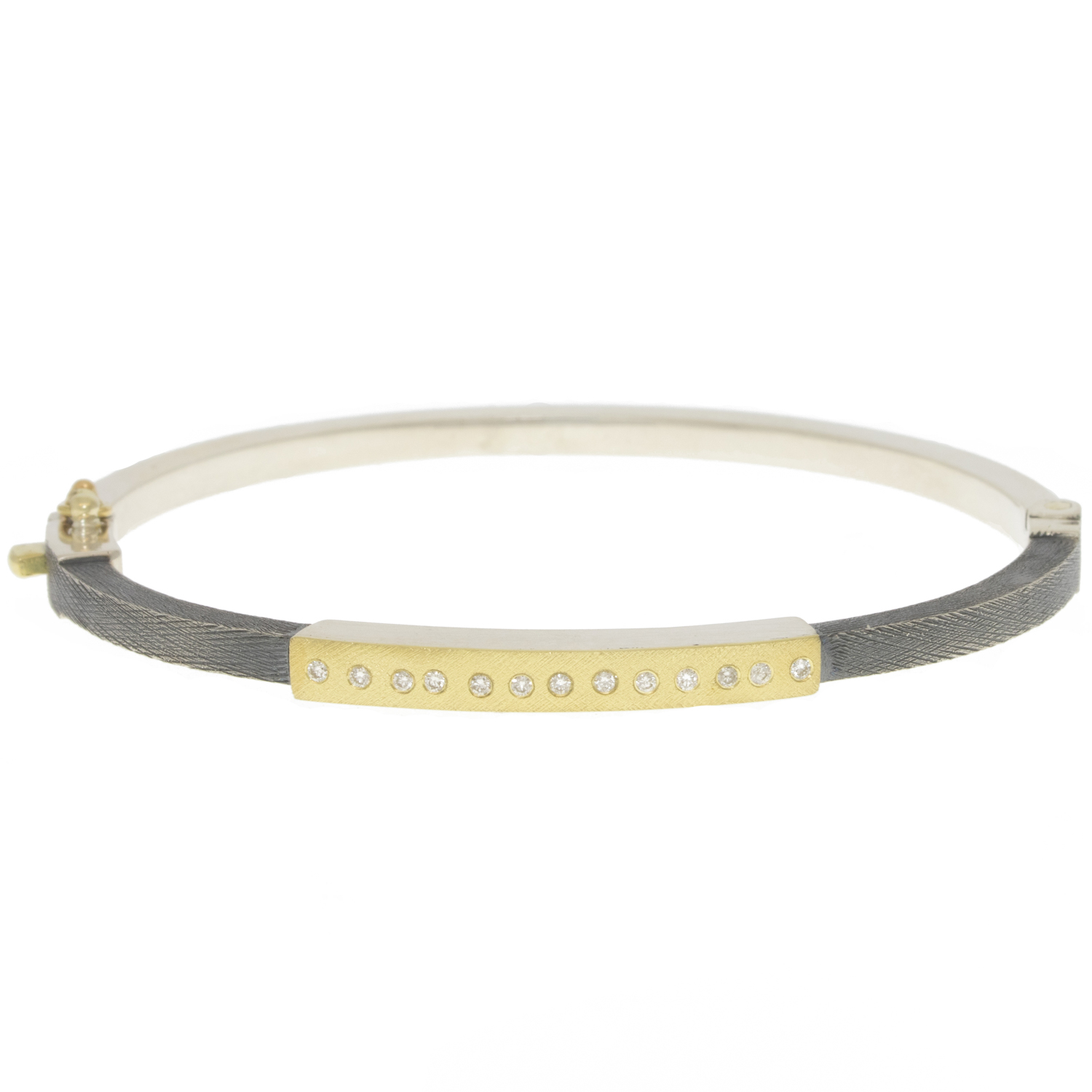 Rene Escobar : Bangle,ID, DIANA 2.5mm, YG,Medium