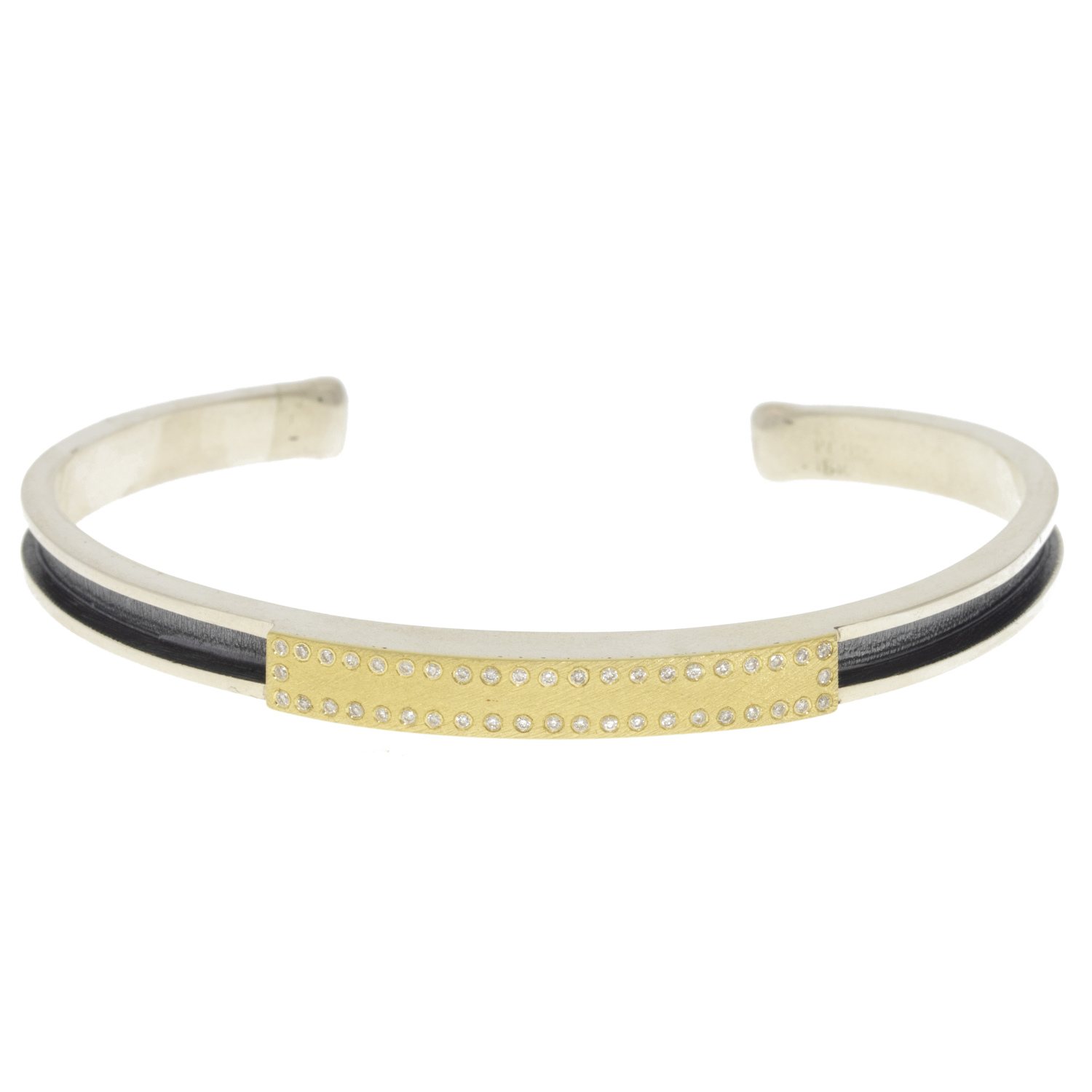 RENE ESCOBAR: THIN YELLOW GOLD MARCO CUFF