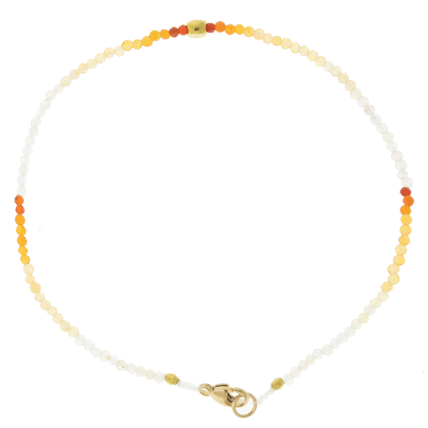 Margaret Solow: Bracelet,Fire Opal ,18k bead