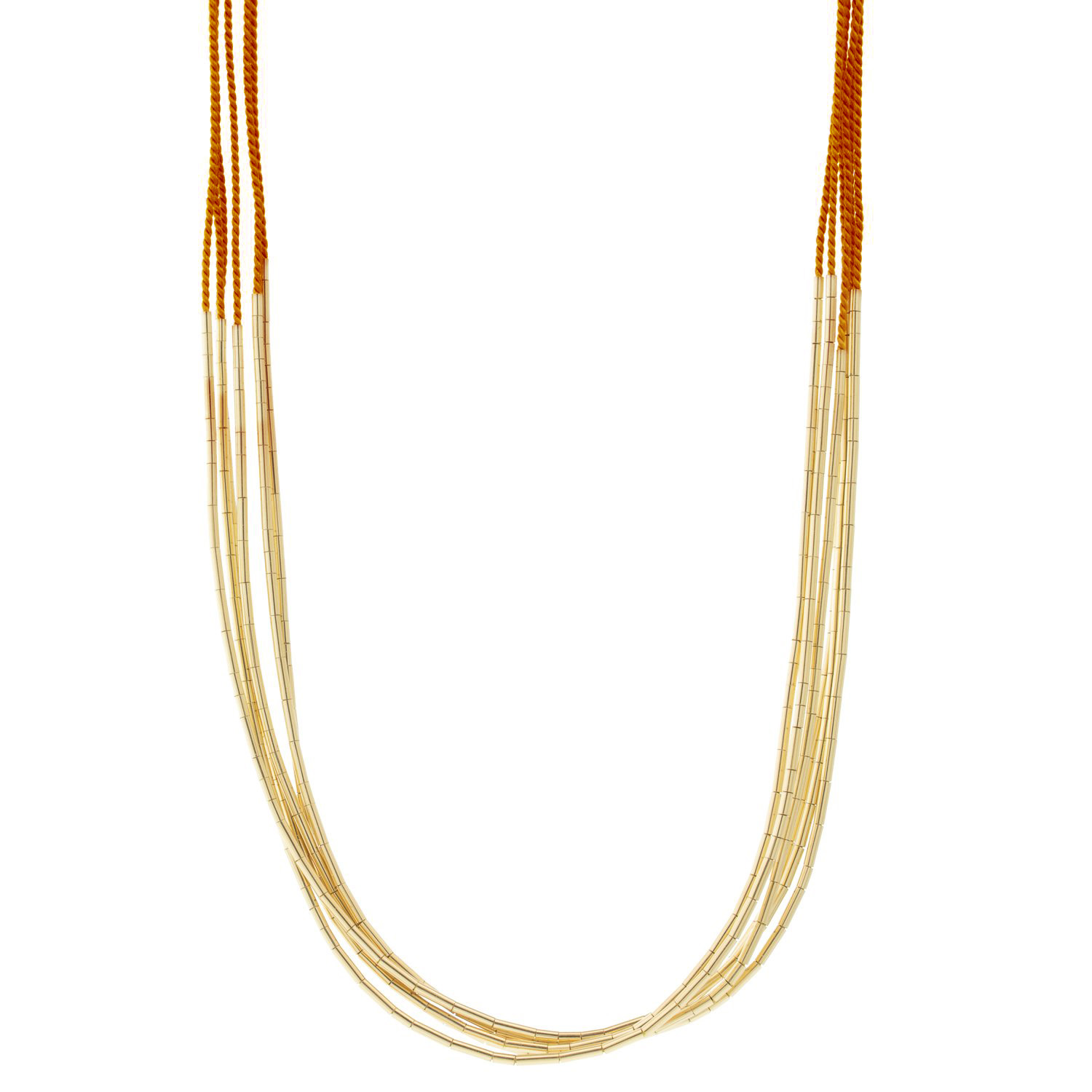 Abacus Row : Vela Necklace, Clay