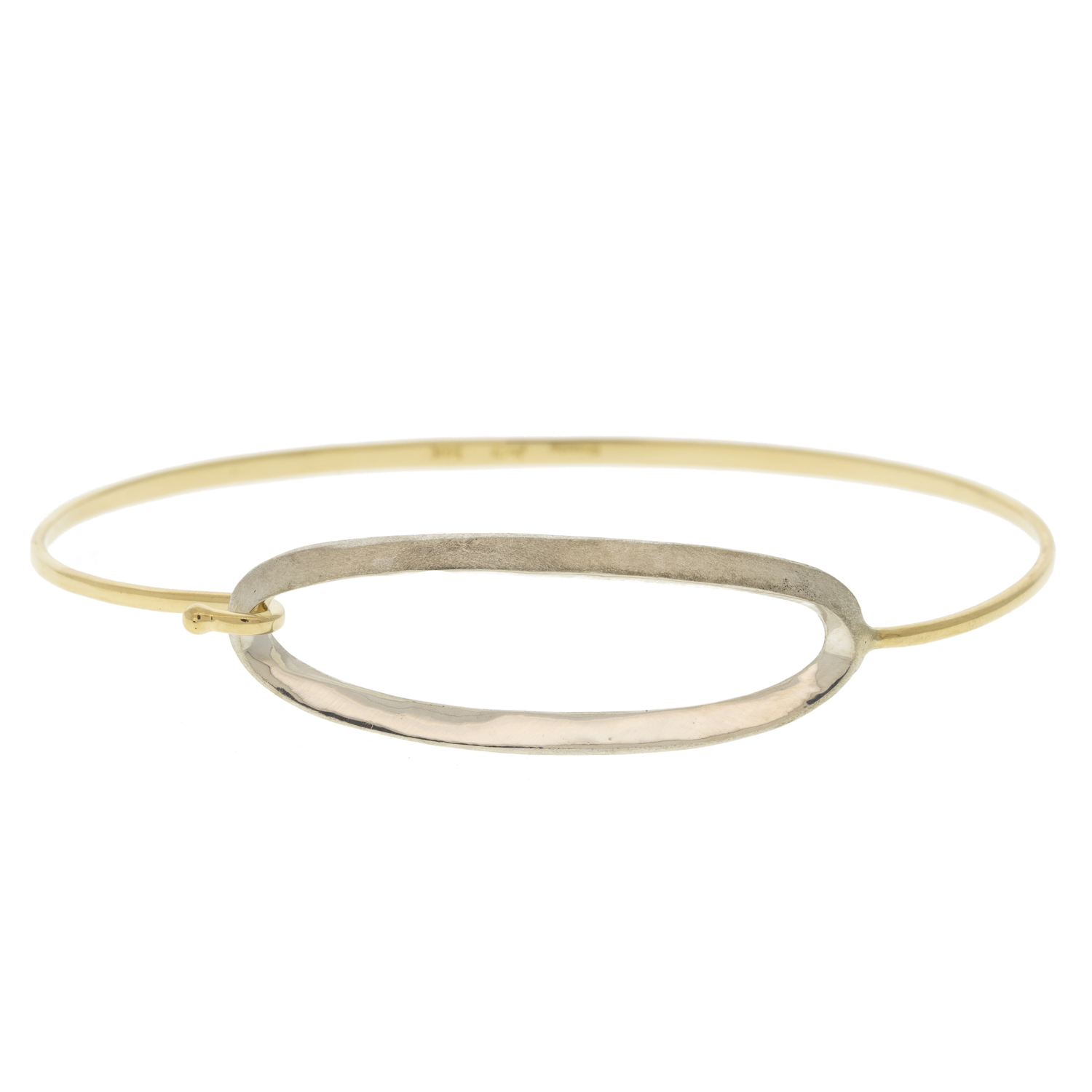 Shaesby:Oval shadow bracelet, measures 1/2" at widest point
