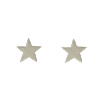 Jane Diaz: Tiny Star Stud in SS, Measure 3/16″ x 3/16″