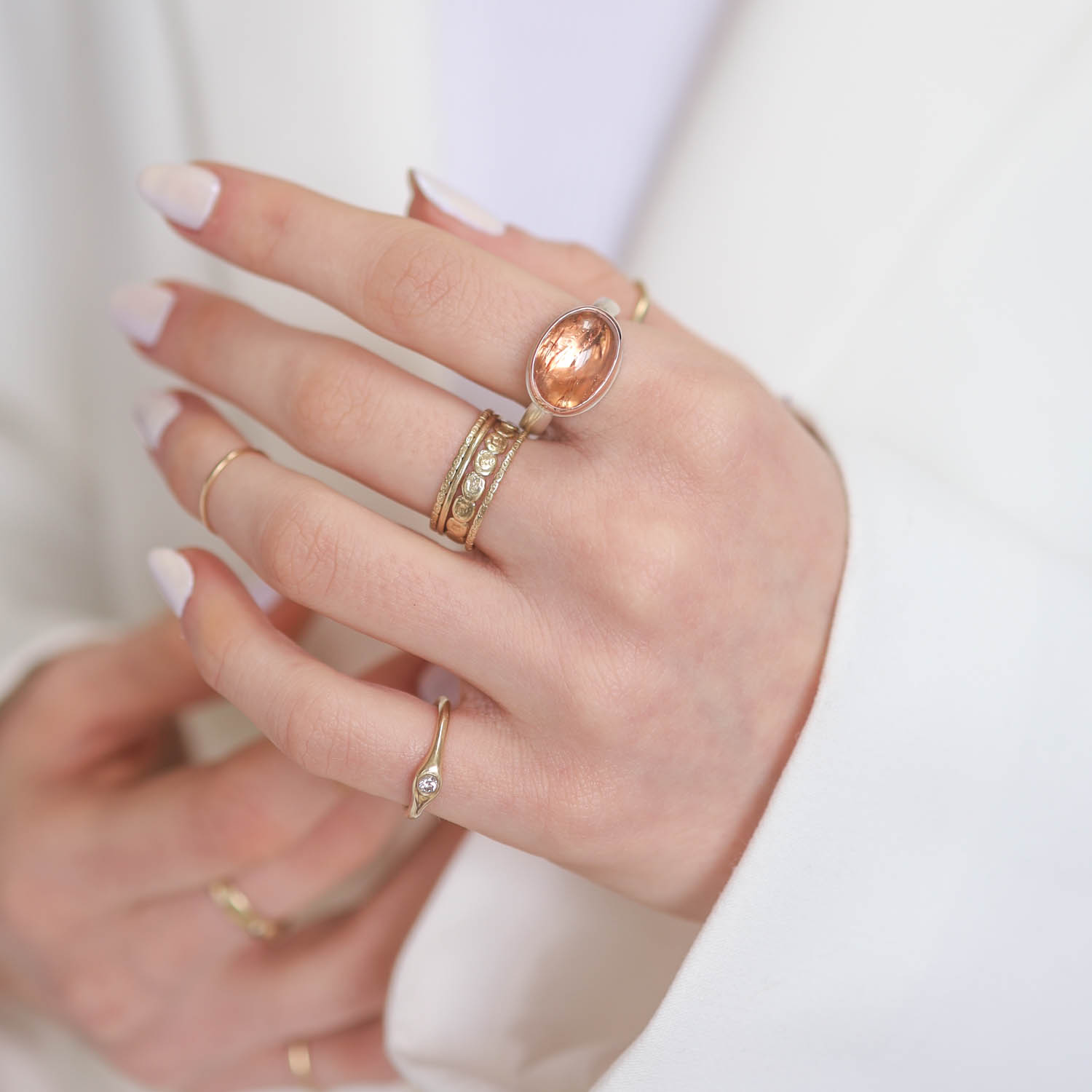 Jamie Joseph Trunk Show: RING 103 IMPERIAL TOPAZ