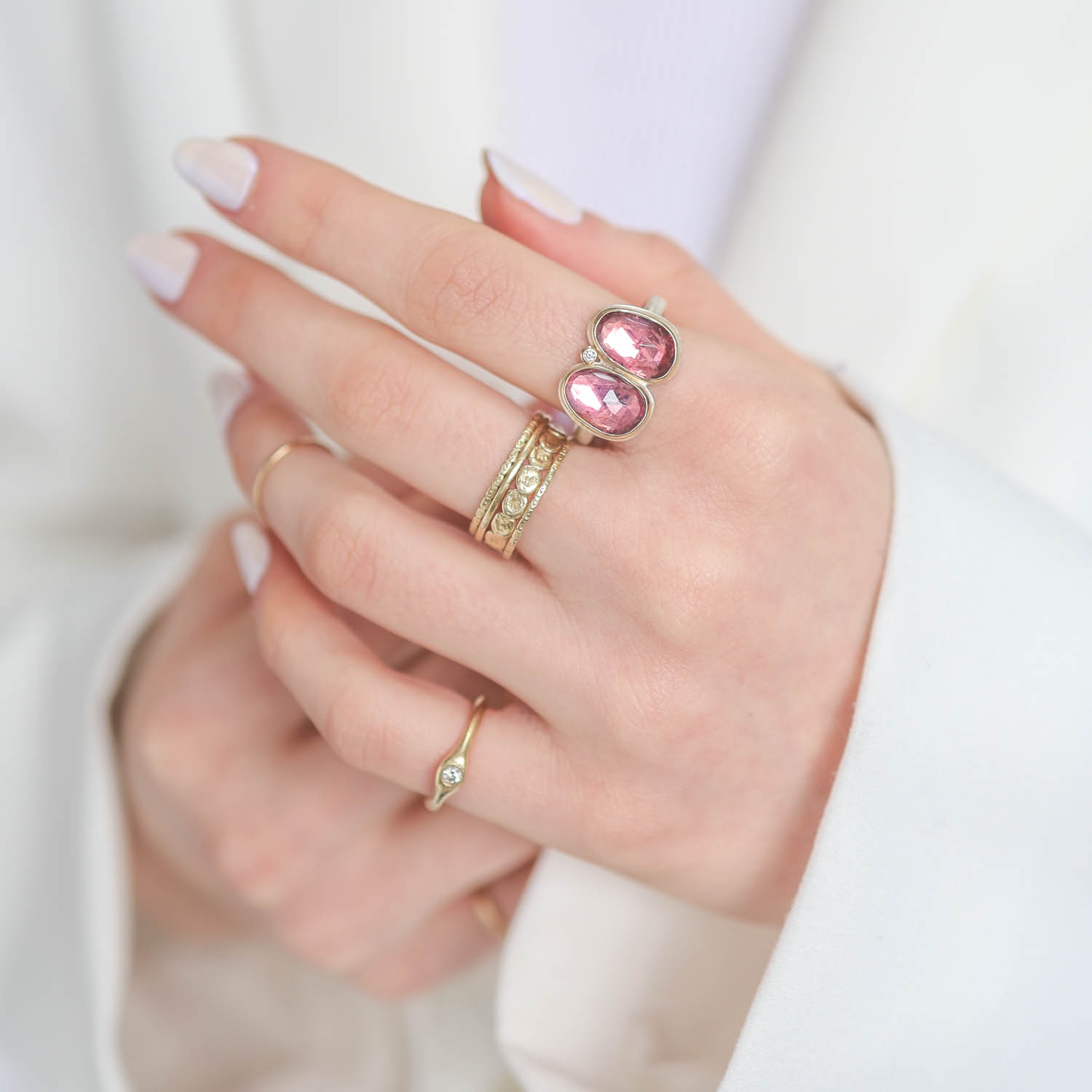 Jamie Joseph Trunk Show: RING 12 PINK TOURMALINE
