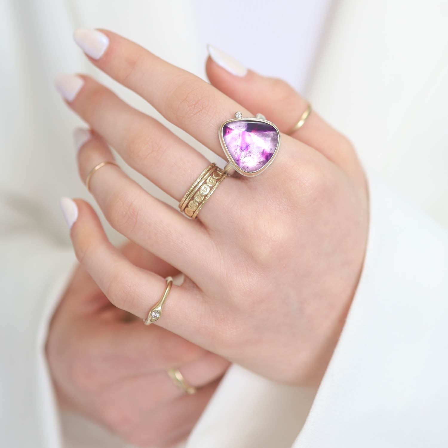 Jamie Joseph Trunk Show: RING 148 AMETHYST