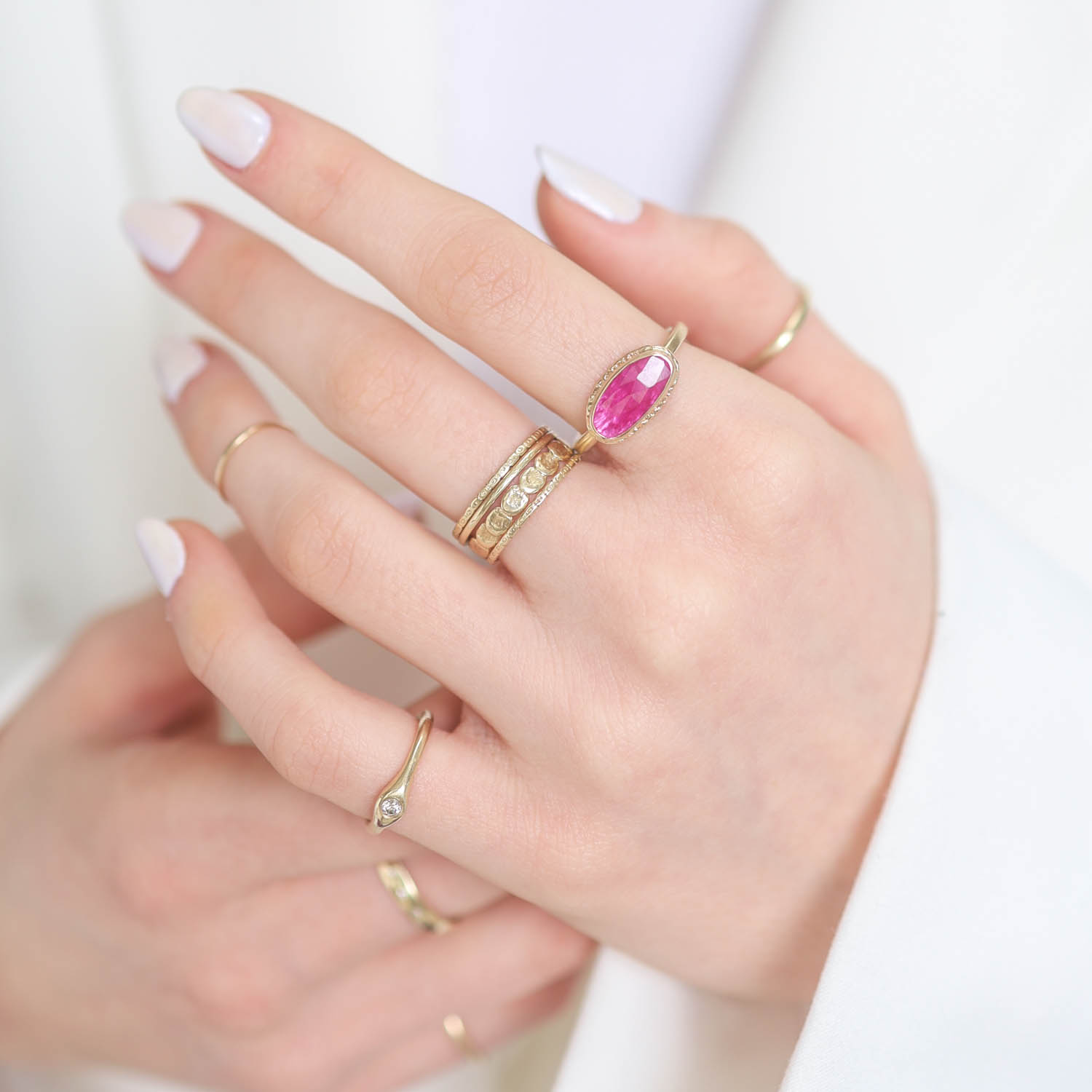 Jamie Joseph Trunk Show: GOLD RING 205, AFRICAN RUBY