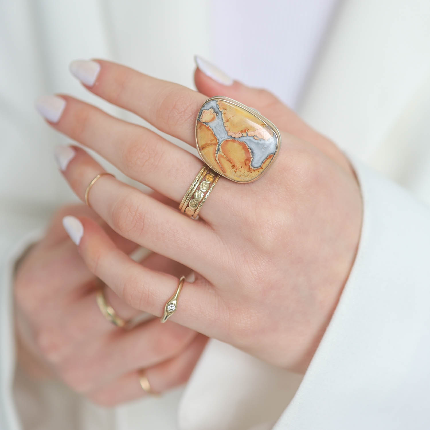 Jamie Joseph Trunk Show: RING 25 JASPER