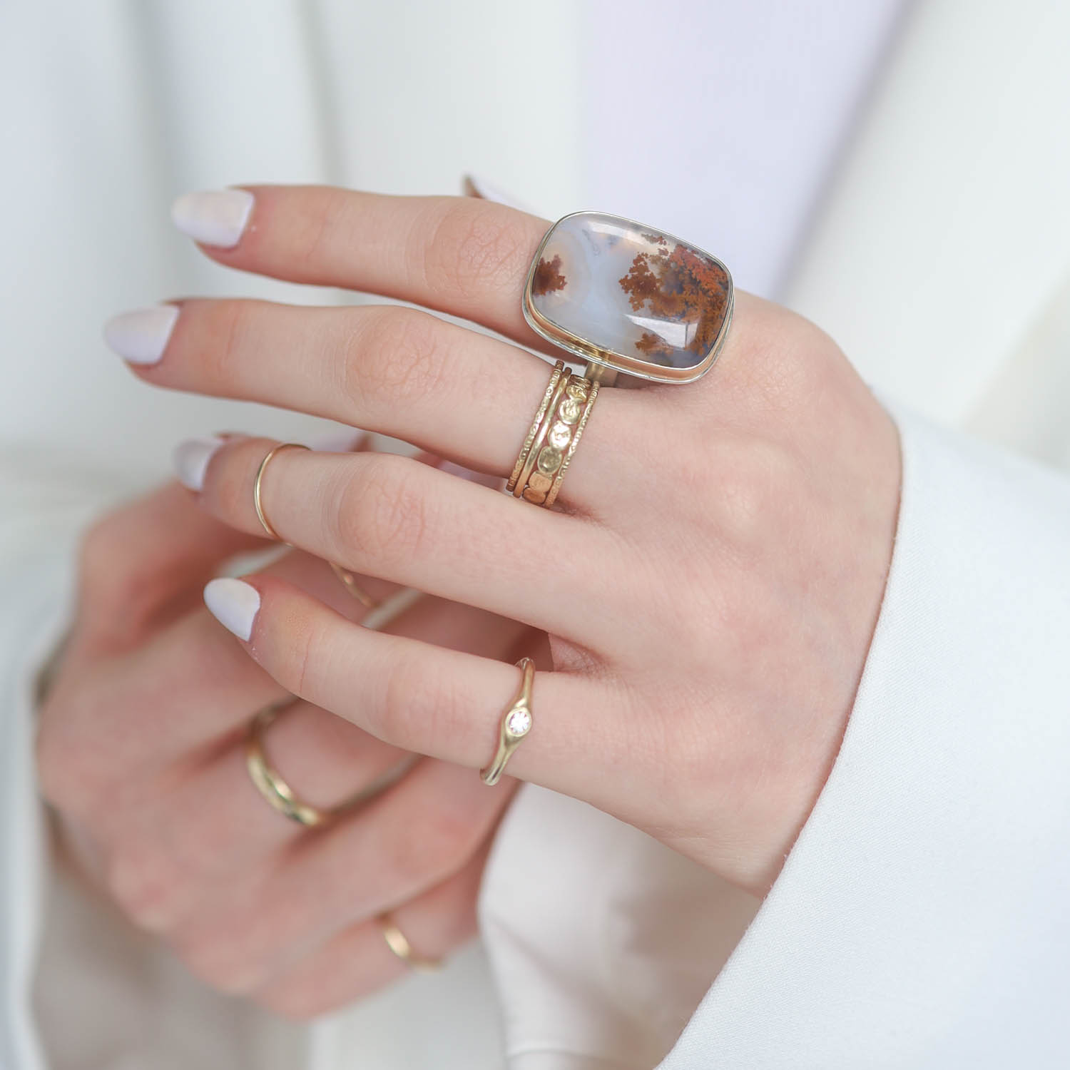 Jamie Joseph Trunk Show: RING 29 AGATE