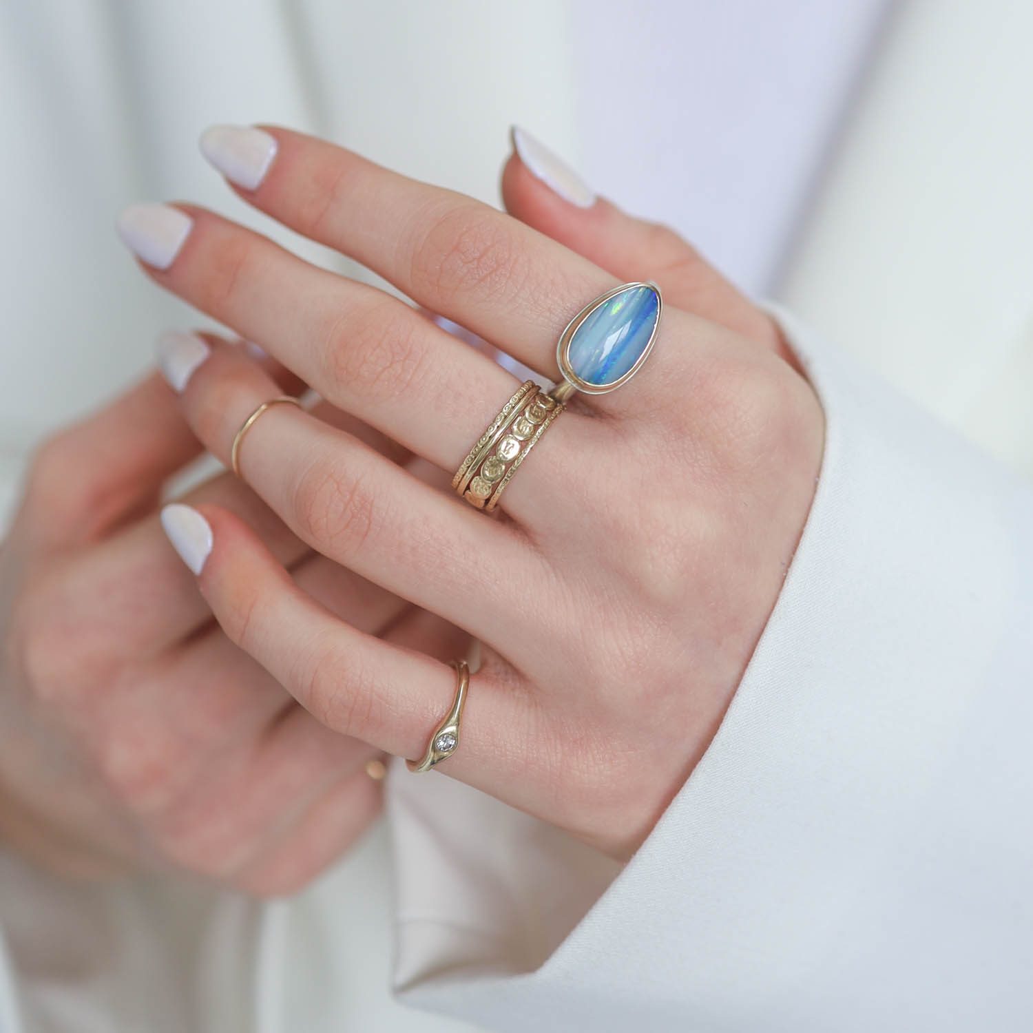 Jamie Joseph Trunk Show: RING 52 AUSTRALIAN OPAL