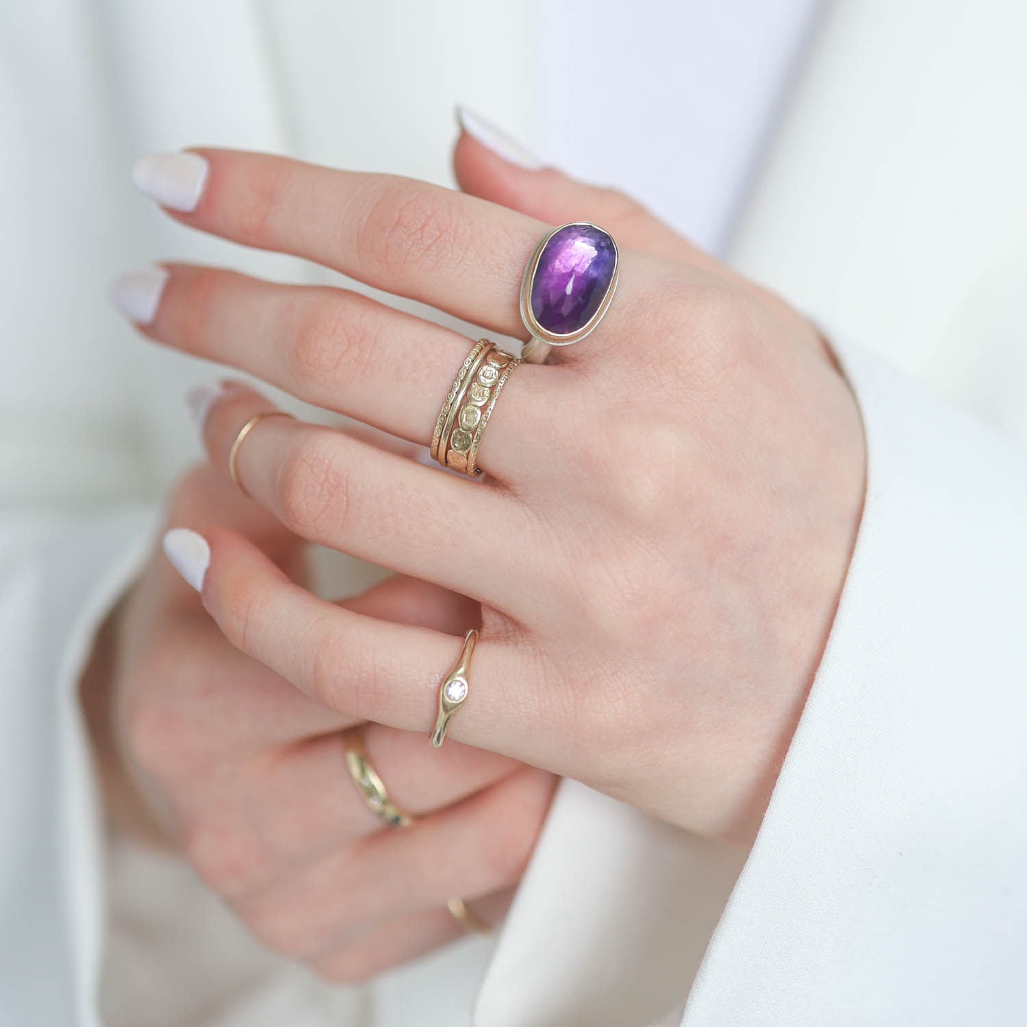 Jamie Joseph Trunk Show: RING 69 AMETHYST