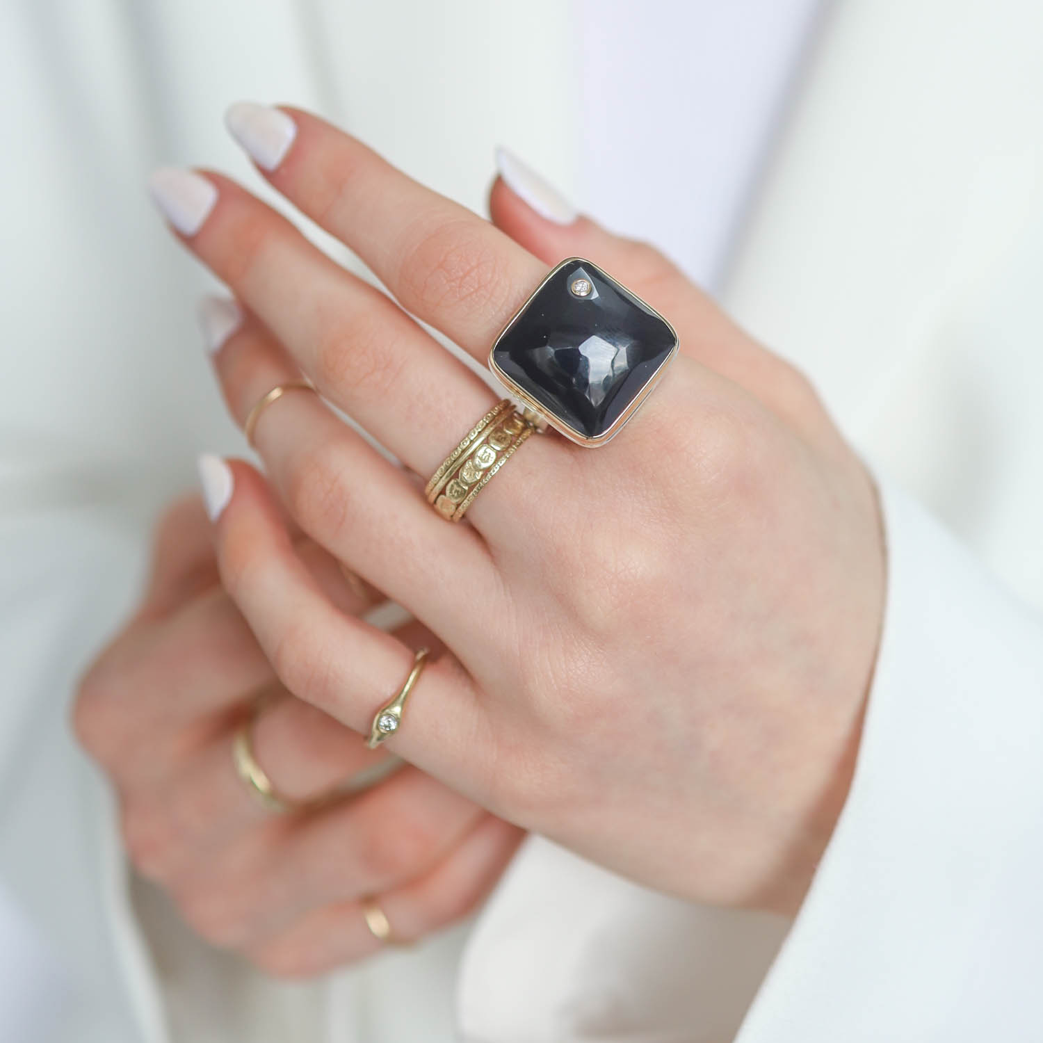 Jamie Joseph Trunk Show: RING 77 BLACK ONYX