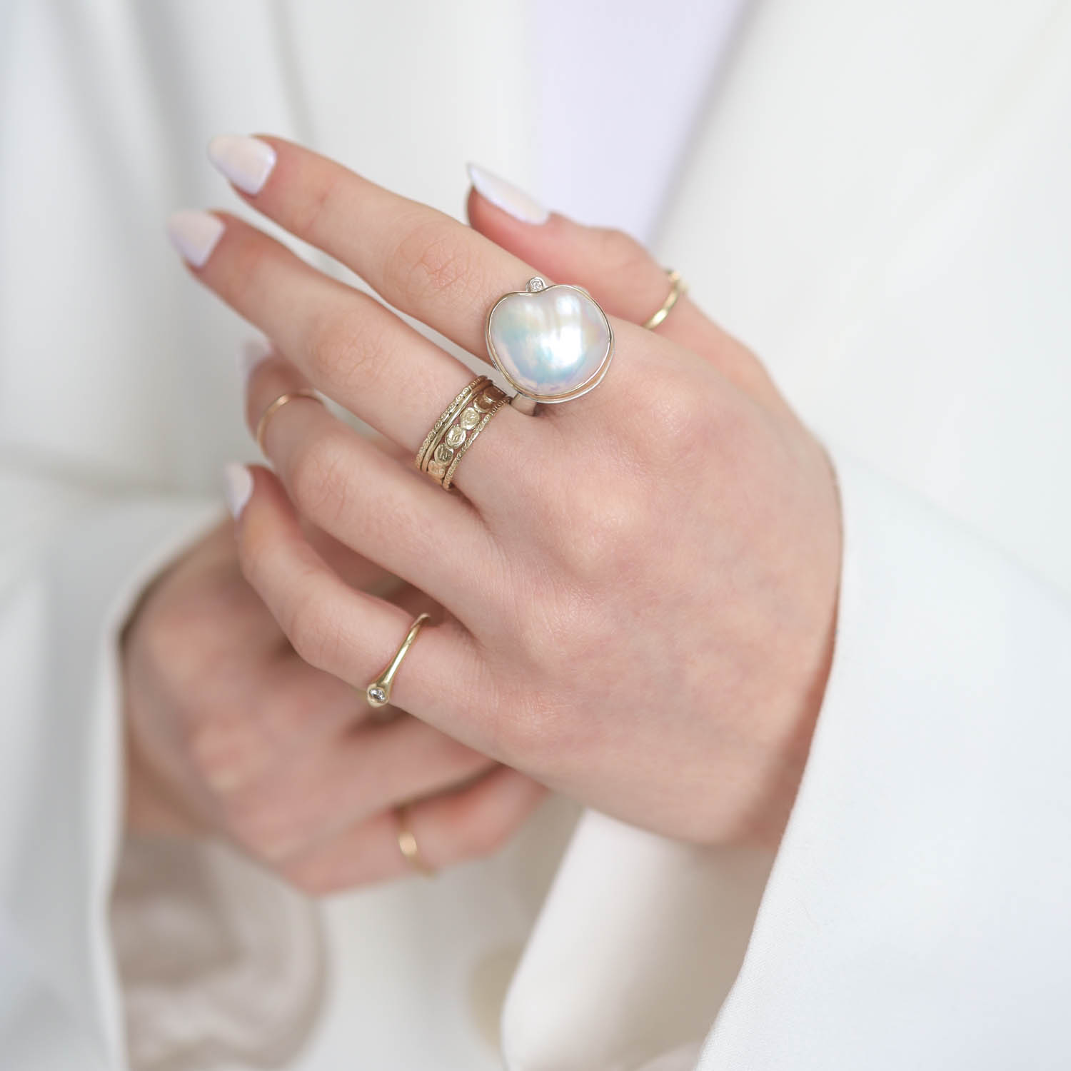Jamie Joseph Trunk Show: RING 81 CULTURE PEARL