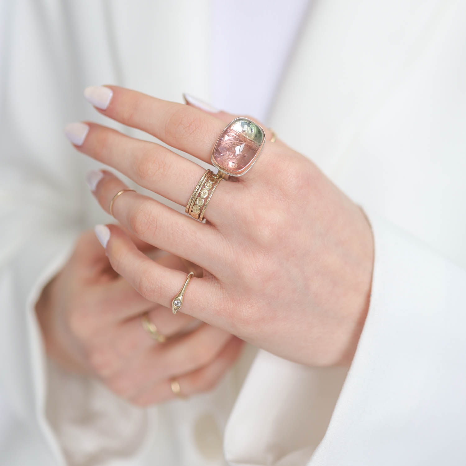 Jamie Joseph Trunk Show: RING 91 PINK TOURMALINE
