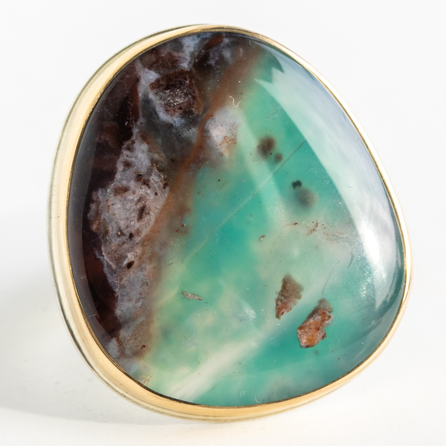 Jamie Joseph Trunk Show: RING 125 CHRYSOPRASE