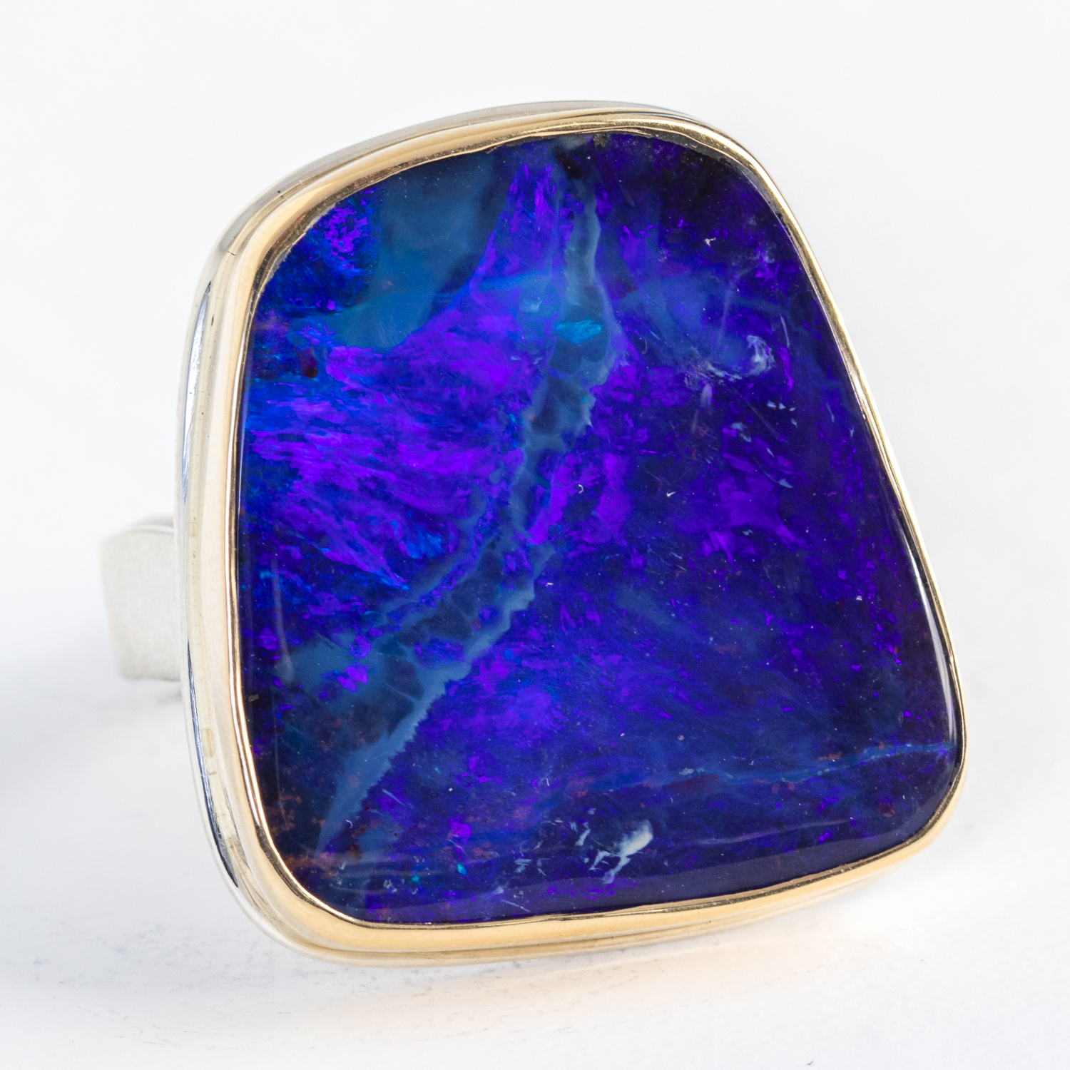 Jamie Joseph Trunk Show: RING 131 BOULDER OPAL