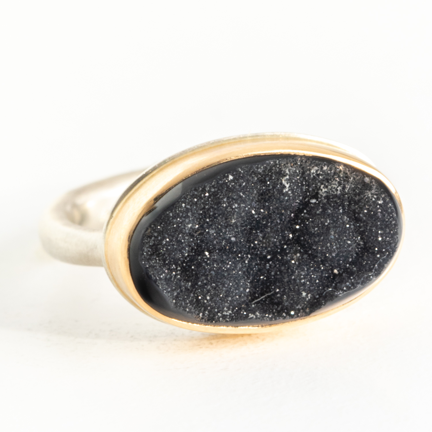 Jamie Joseph Trunk Show: RING 155 BLACK DRUSY