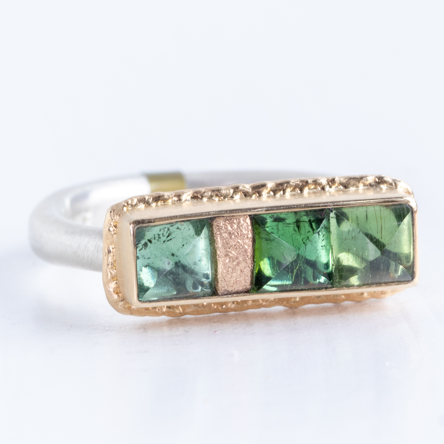 Jamie Joseph Trunk Show: FUSION Ring 168, GREEN TOURMALINE