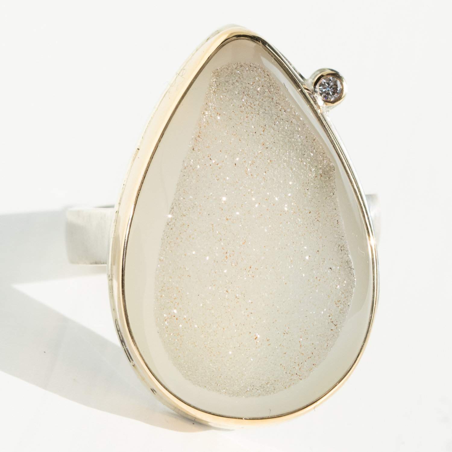 Jamie Joseph Trunk Show: RING 2 WHITE DRUSY