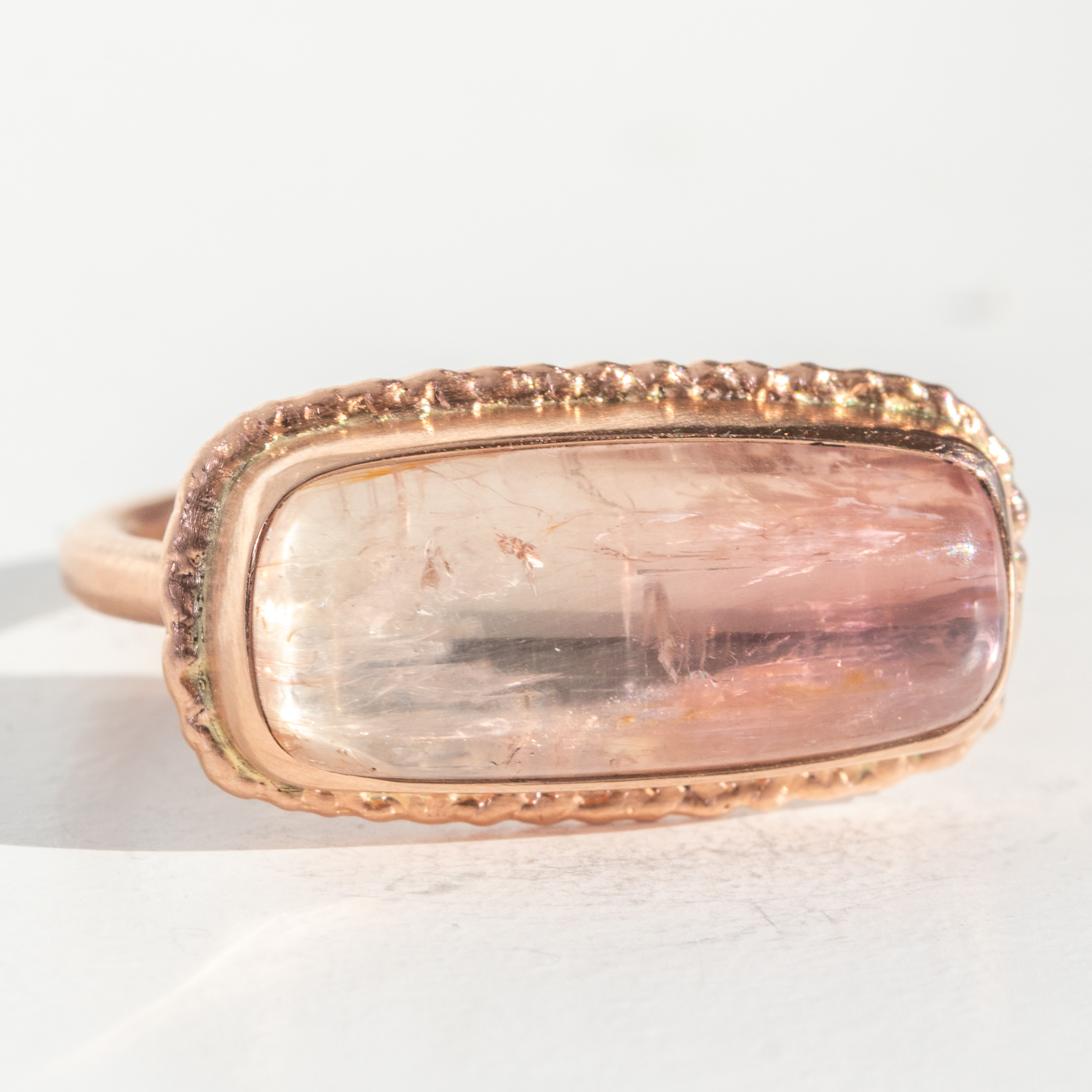 Jamie Joseph Trunk Show: GOLD RING 202, PINK TOURMALINE