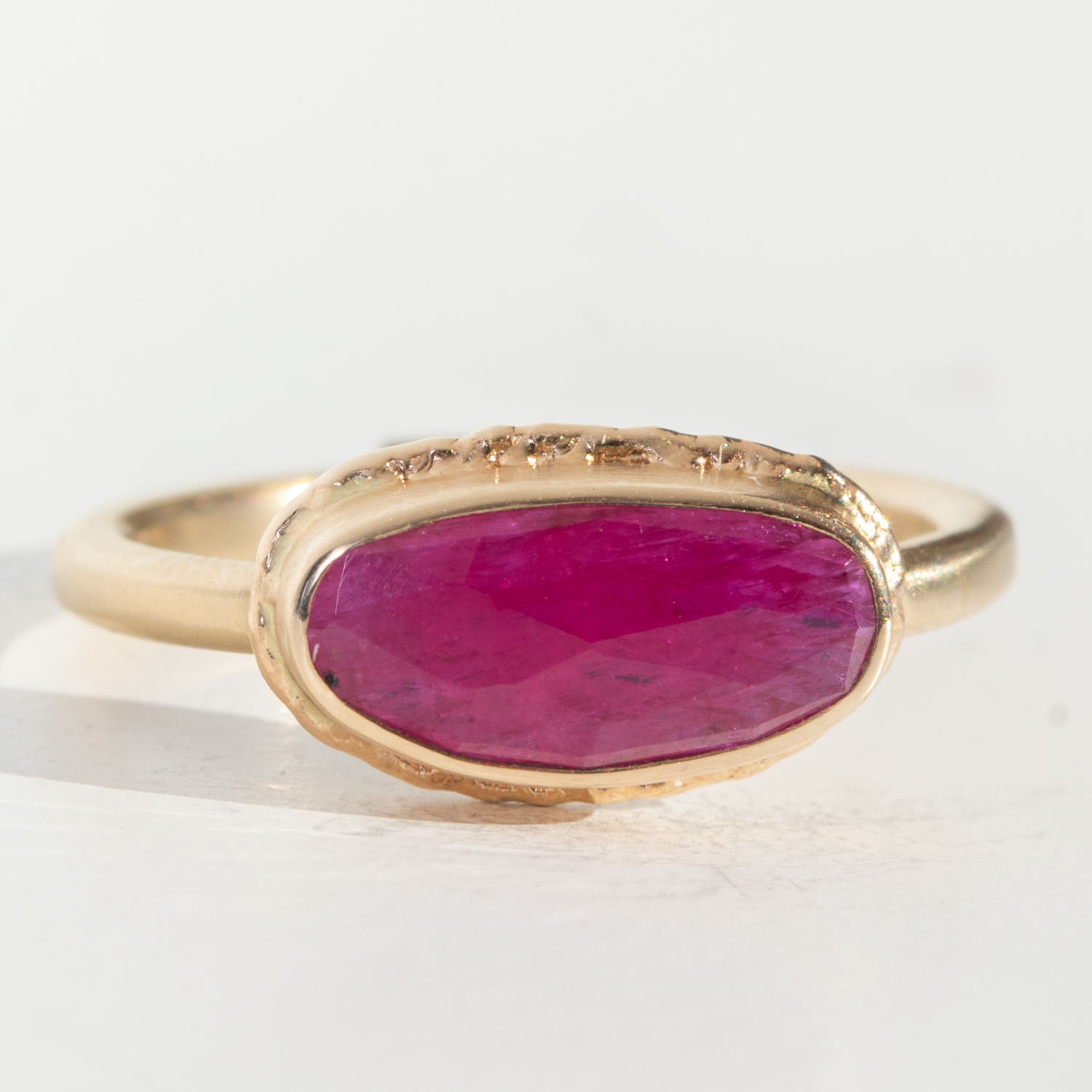 Jamie Joseph Trunk Show: GOLD RING 205, AFRICAN RUBY